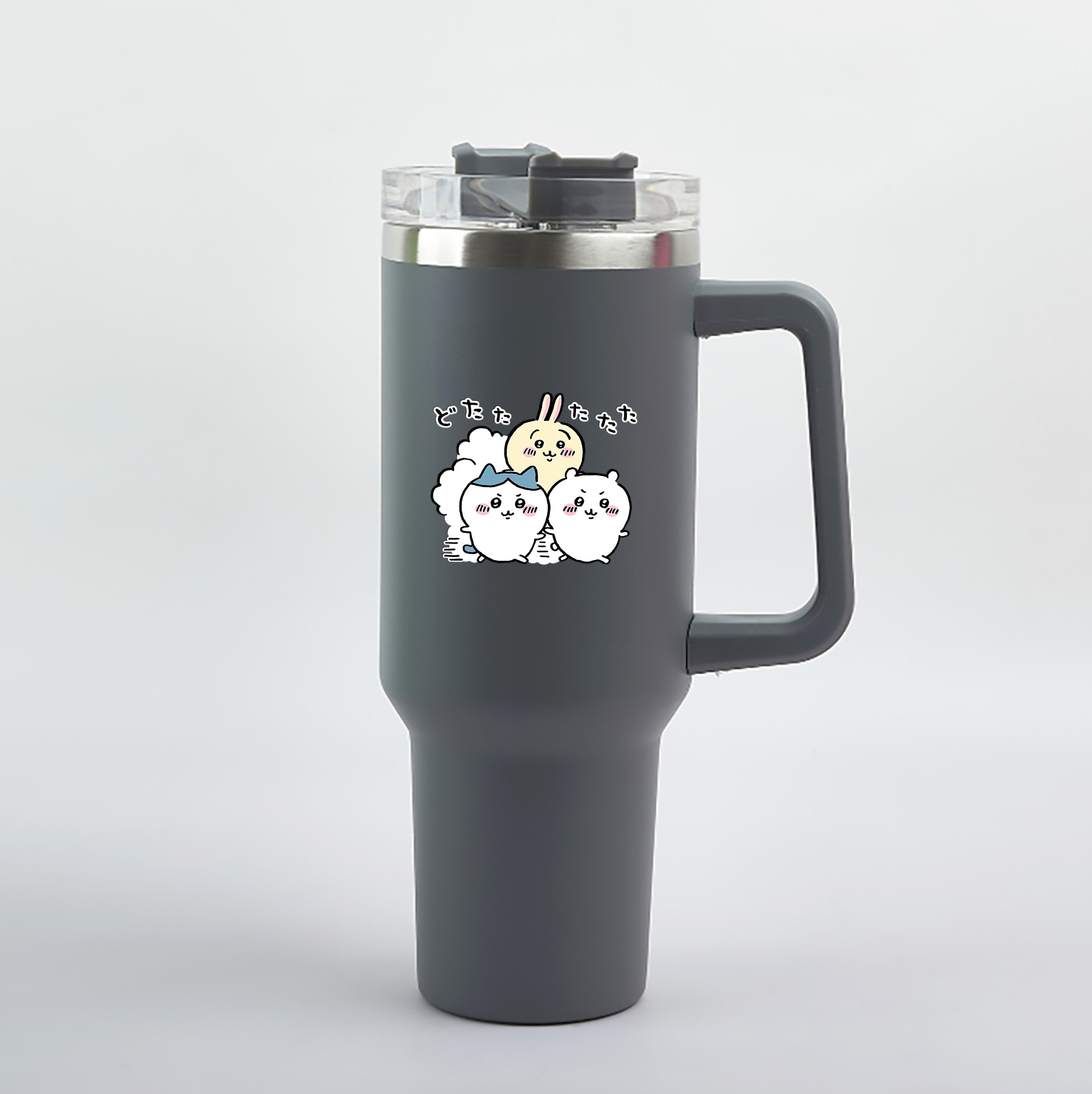（画像用） ちいかわ ハチワレ Chii-kawa hachiware 1200mL車用タンブラー（カラープリント）