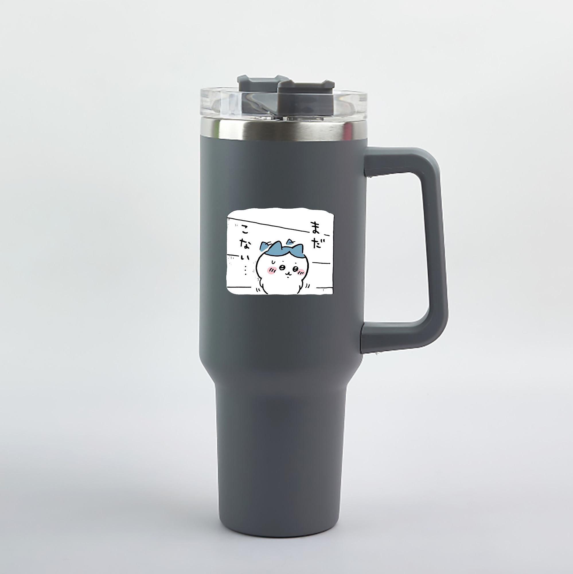 （画像用） ちいかわ ハチワレ Chii-kawa hachiware 1200mL車用タンブラー（カラープリント）