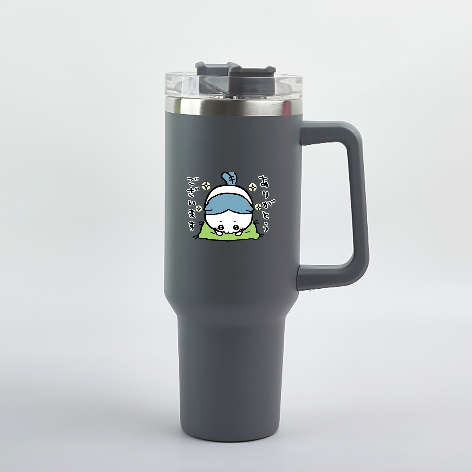 （画像用） ちいかわ ハチワレ Chii-kawa hachiware 1200mL車用タンブラー（カラープリント）