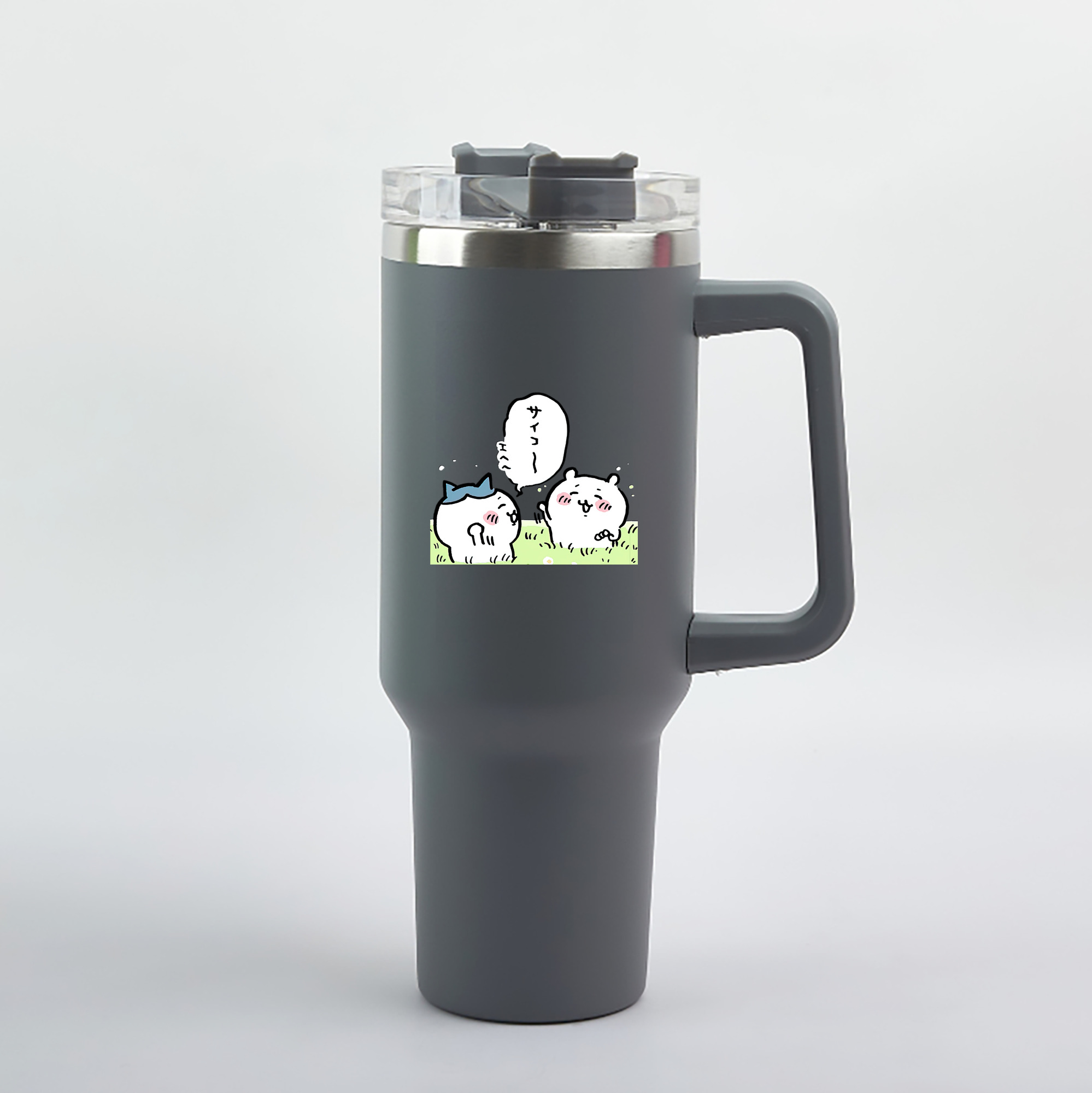 （画像用） ちいかわ ちいかわ Chii-kawa chiikawa 1200mL車用タンブラー（カラープリント）