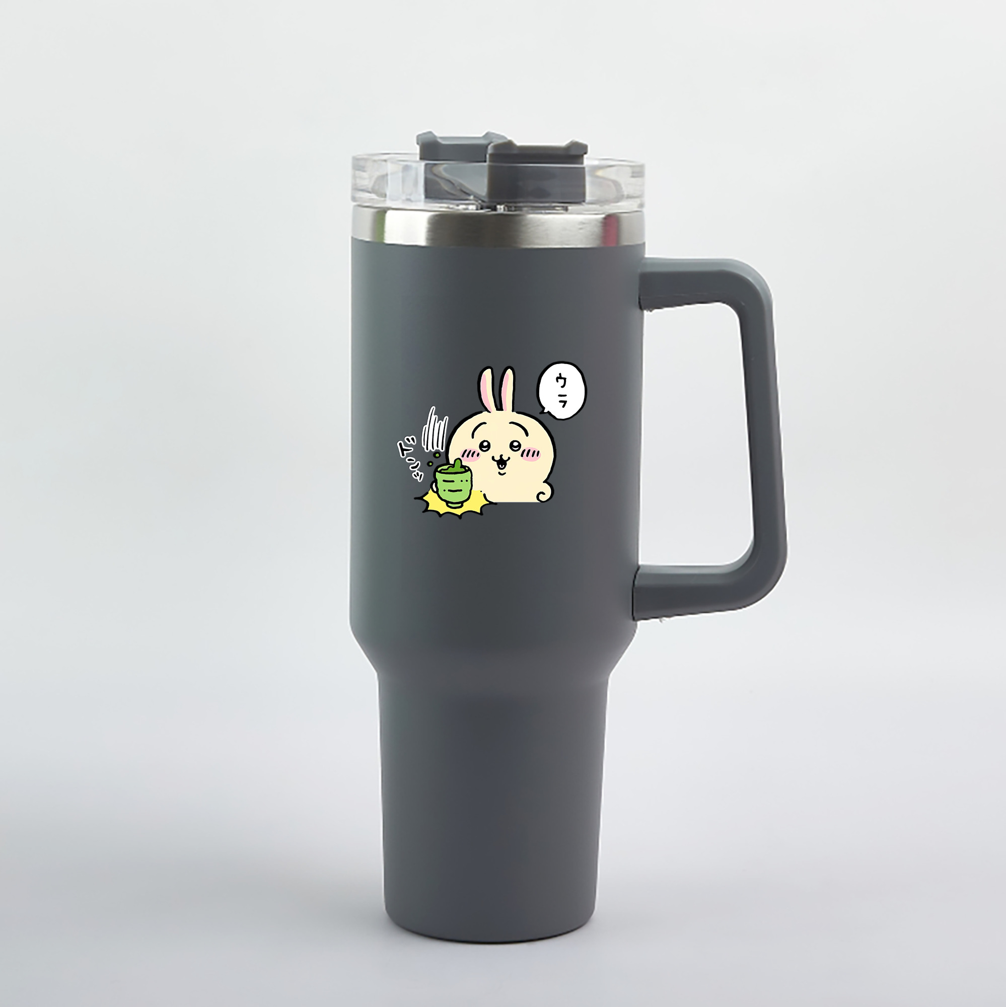 （画像用） ちいかわ うさぎ Chii-kawa usagi 1200mL車用タンブラー（カラープリント）