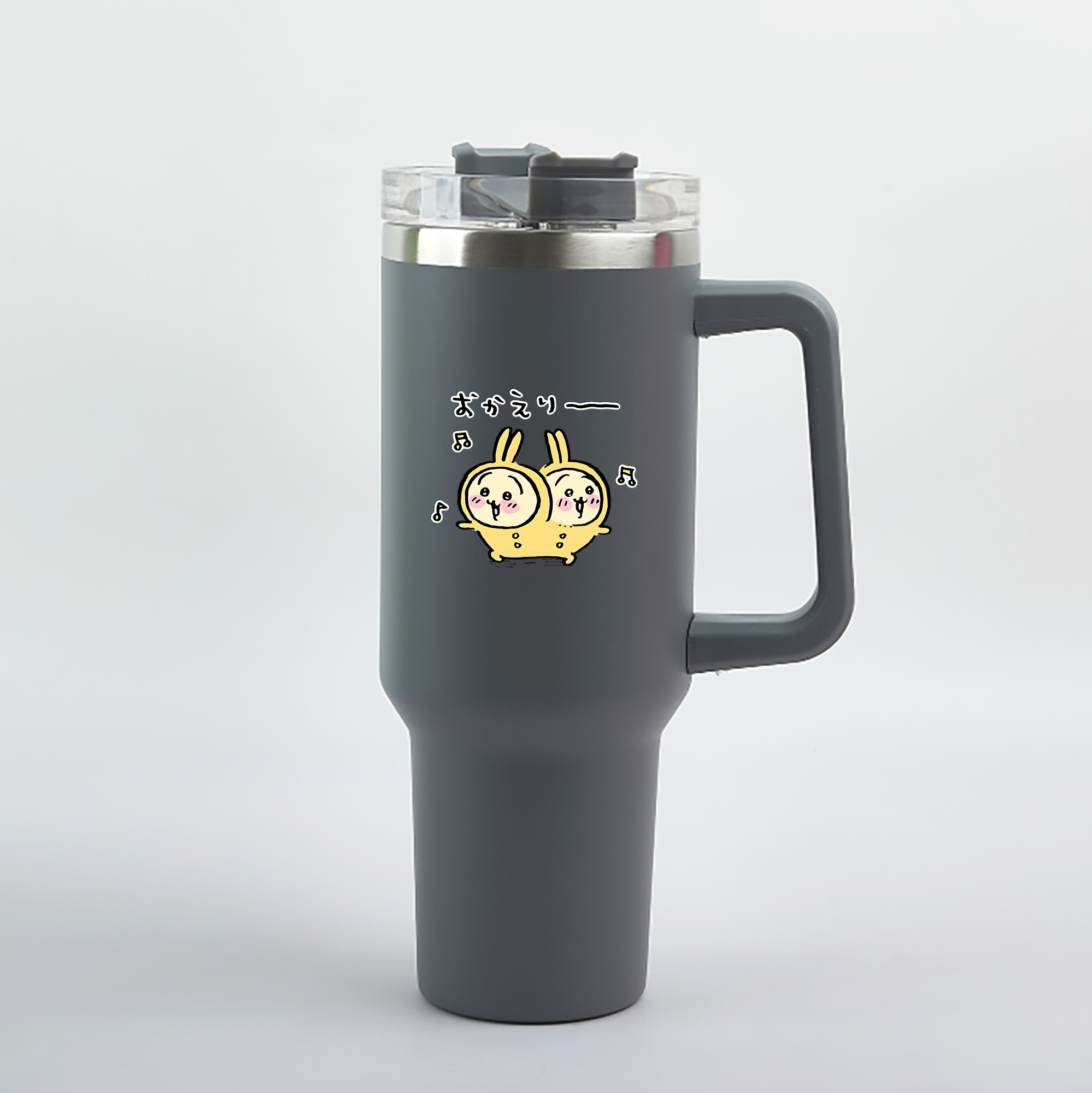 （画像用） ちいかわ うさぎ Chii-kawa usagi 1200mL車用タンブラー（カラープリント）
