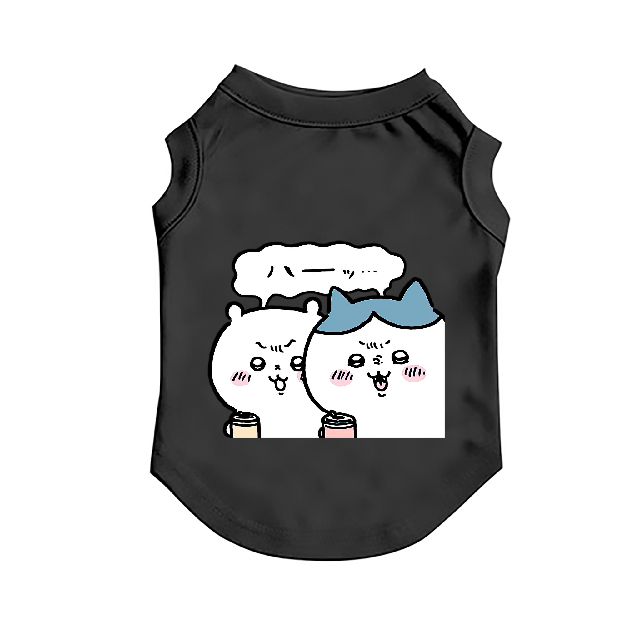 （画像用） ちいかわ ハチワレ Chii-kawa hachiware ペット用ベスト