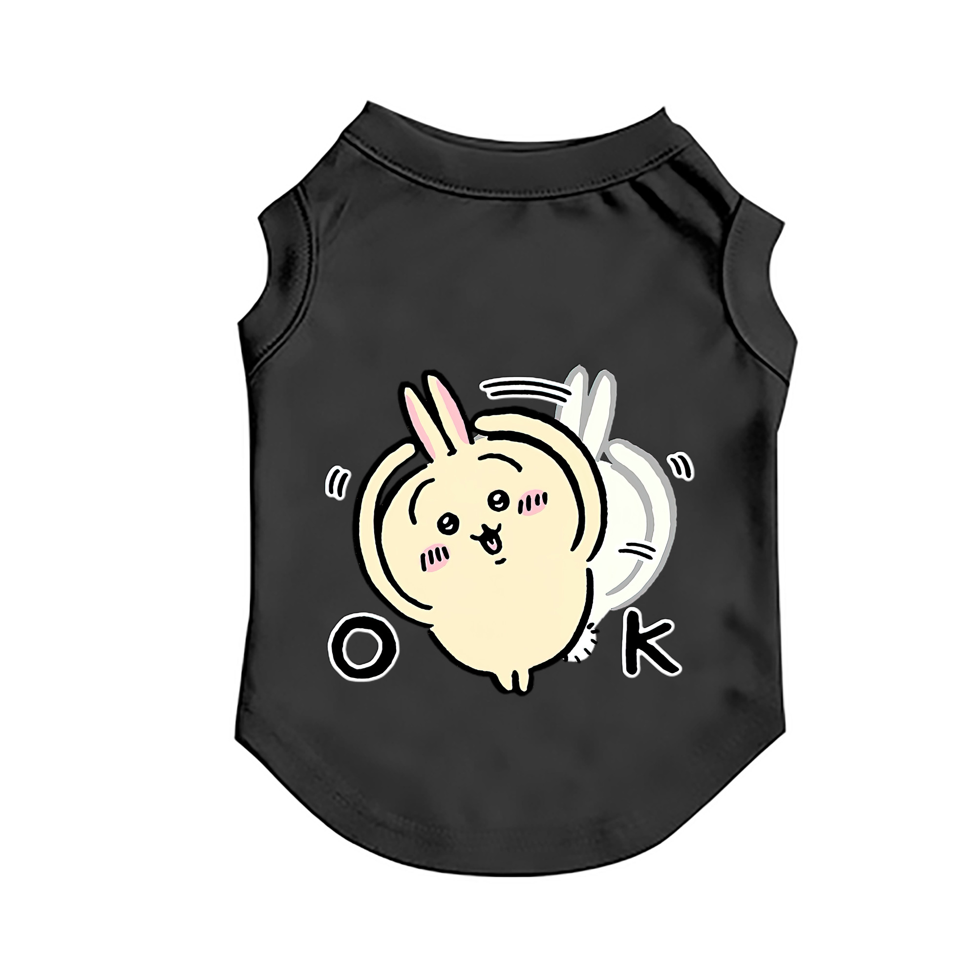 （画像用） ちいかわ うさぎ Chii-kawa usagi ペット用ベスト