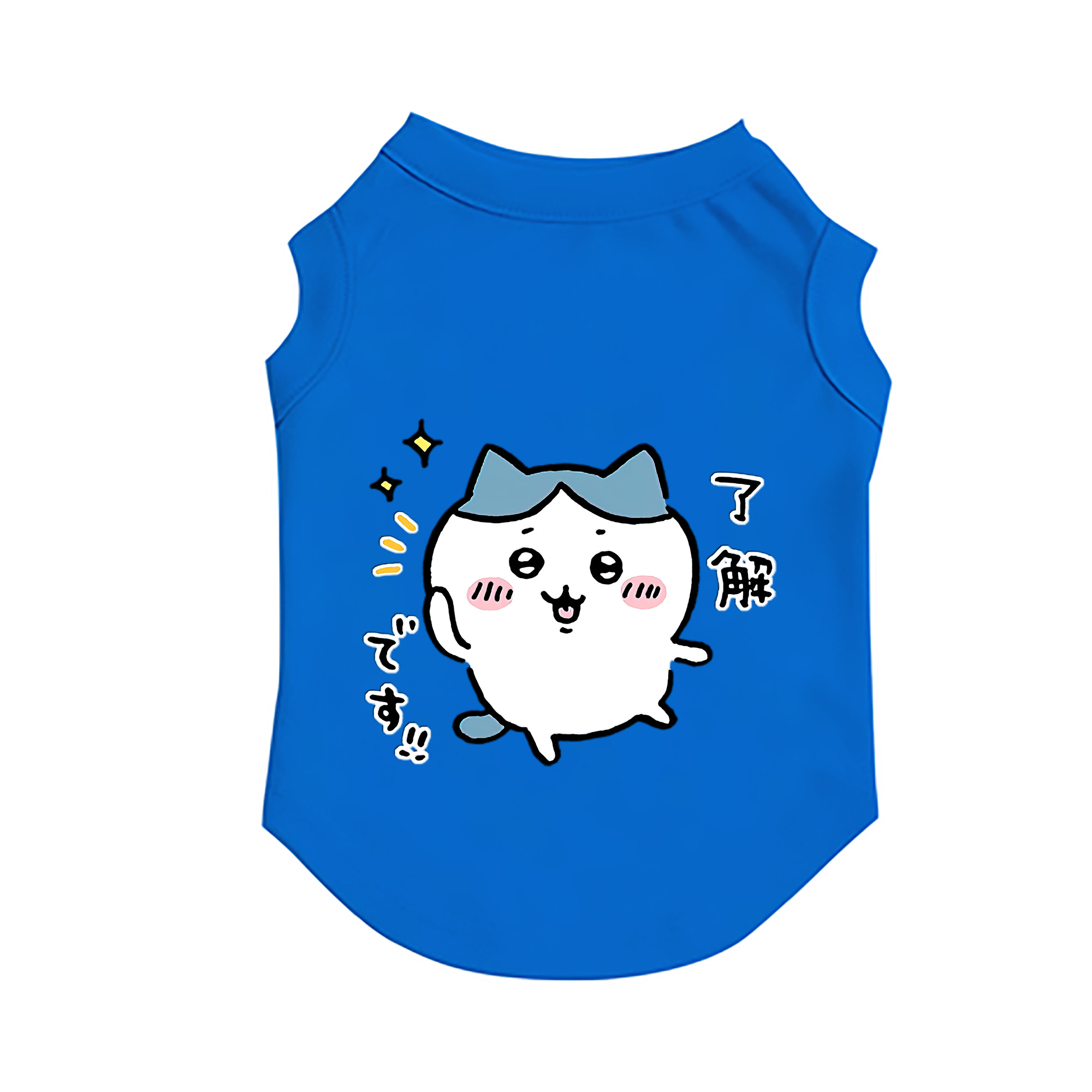 （画像用） ちいかわ ハチワレ Chii-kawa hachiware ペット用ベスト