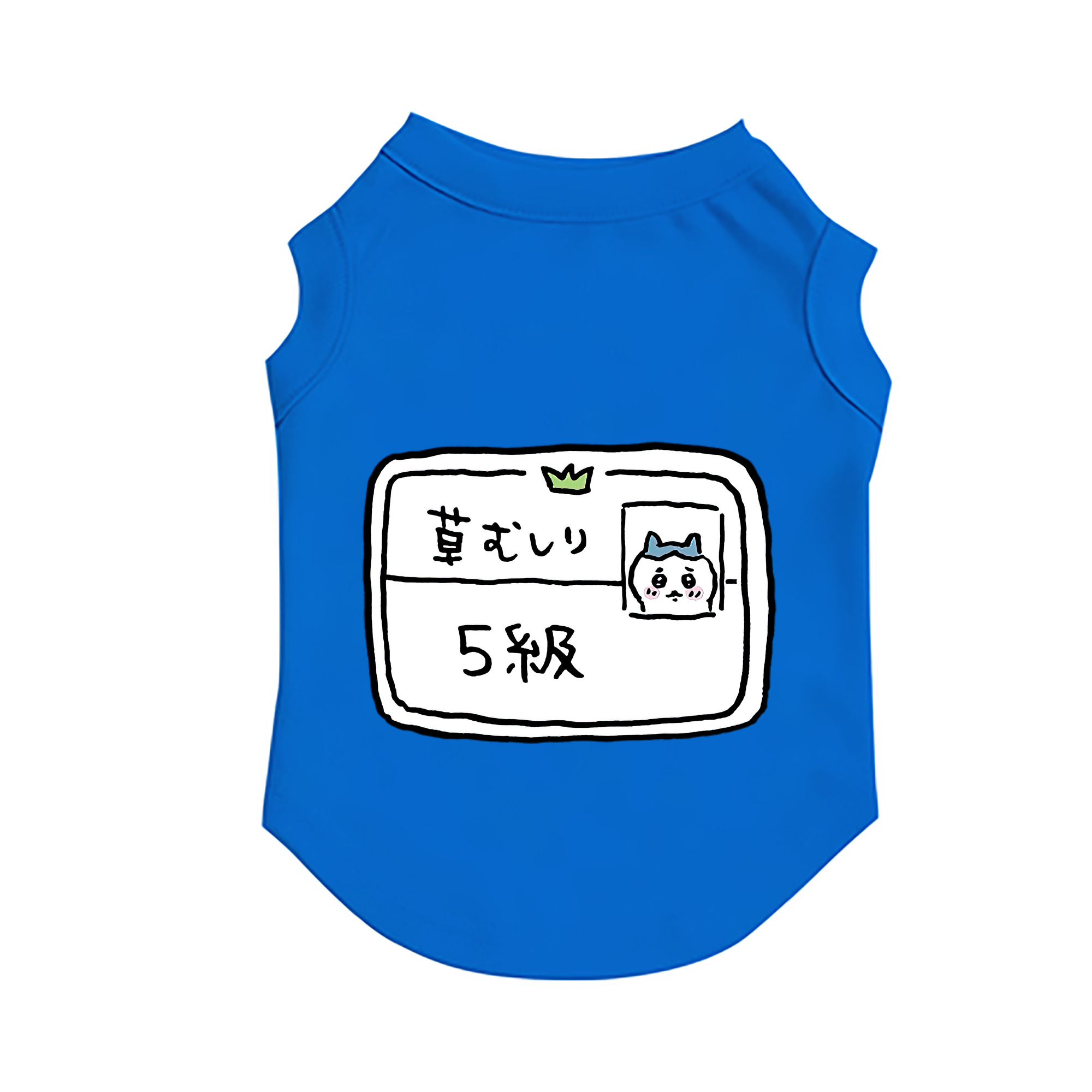 （画像用） ちいかわ ハチワレ Chii-kawa hachiware ペット用ベスト