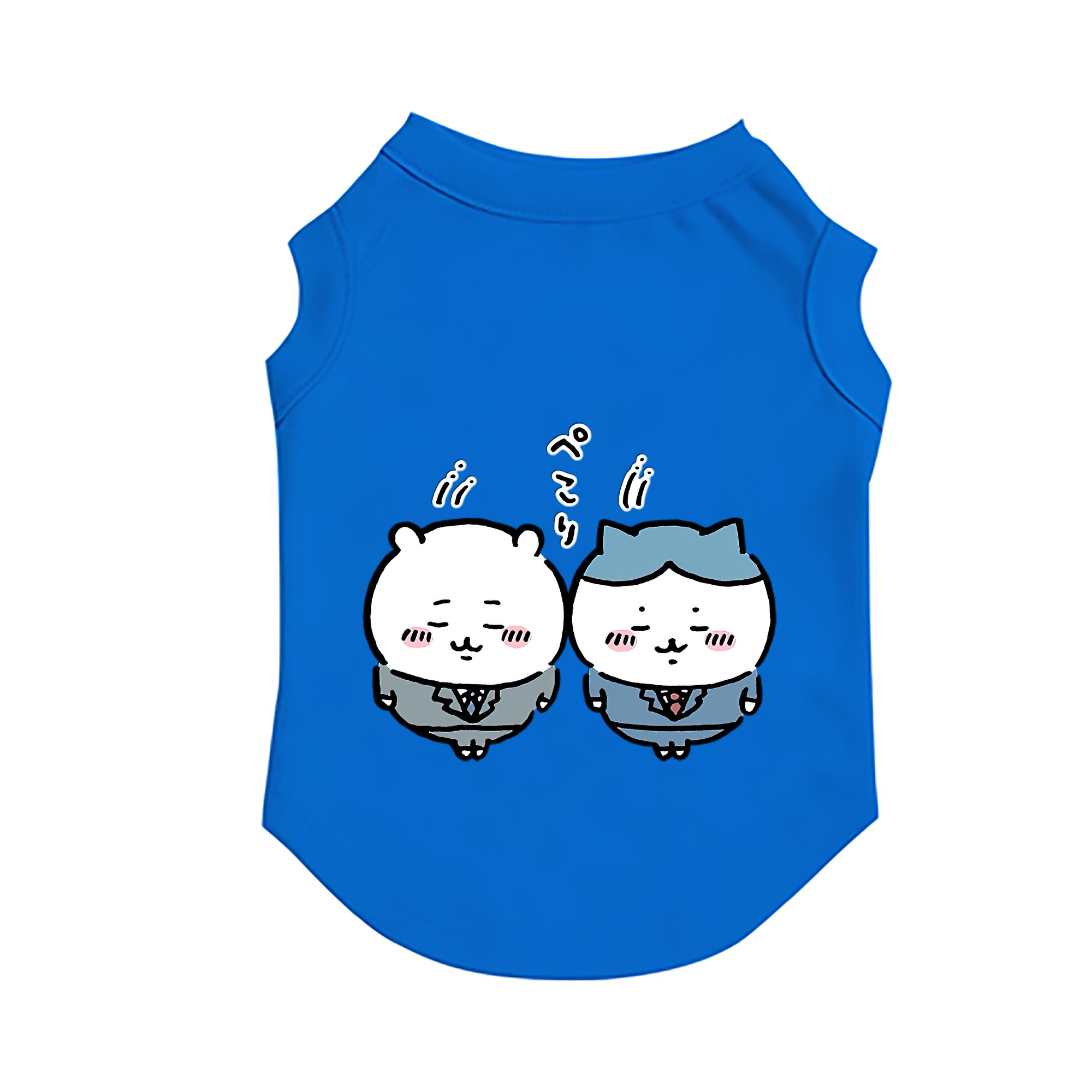 （画像用） ちいかわ ハチワレ Chii-kawa hachiware ペット用ベスト