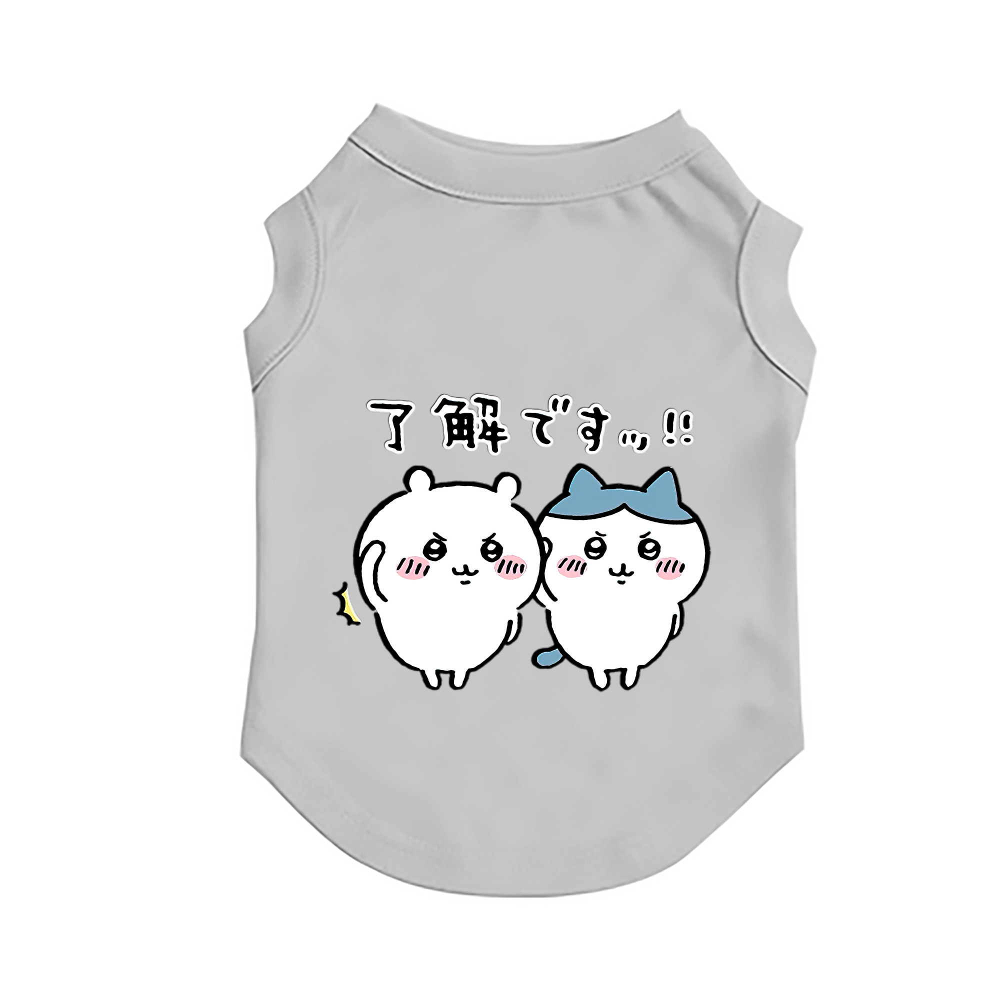 （画像用） ちいかわ ハチワレ Chii-kawa hachiware ペット用ベスト