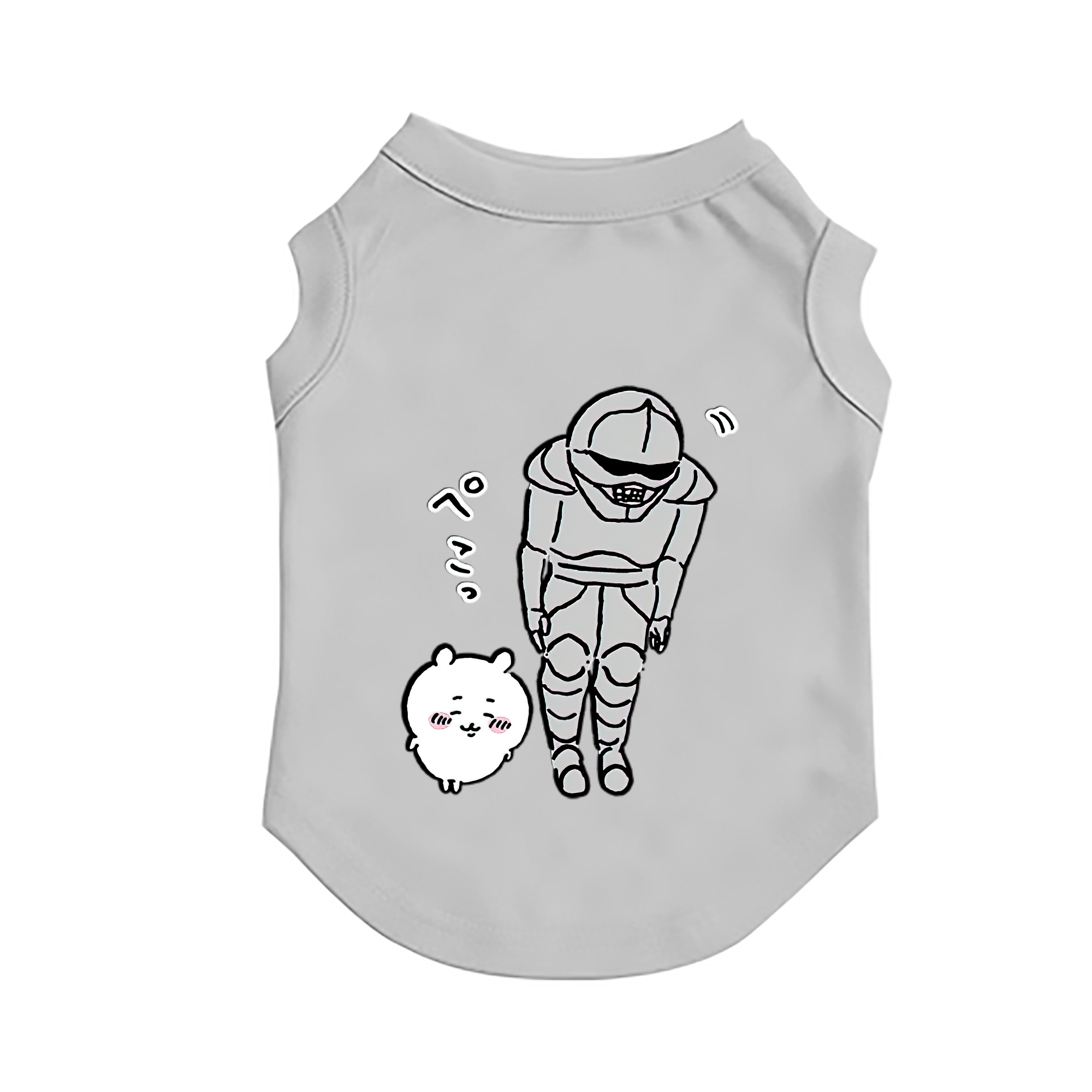 （画像用） ちいかわ 労働の鎧さん Chii-kawa Mr. Armor of Labor ペット用ベスト