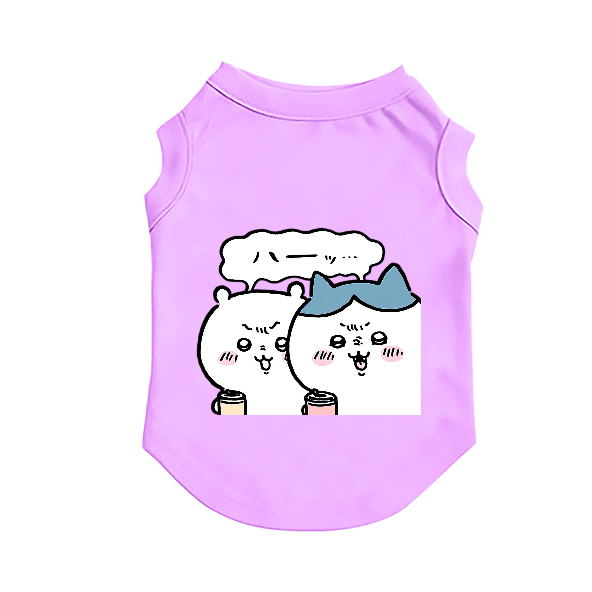 （画像用） ちいかわ ハチワレ Chii-kawa hachiware ペット用ベスト