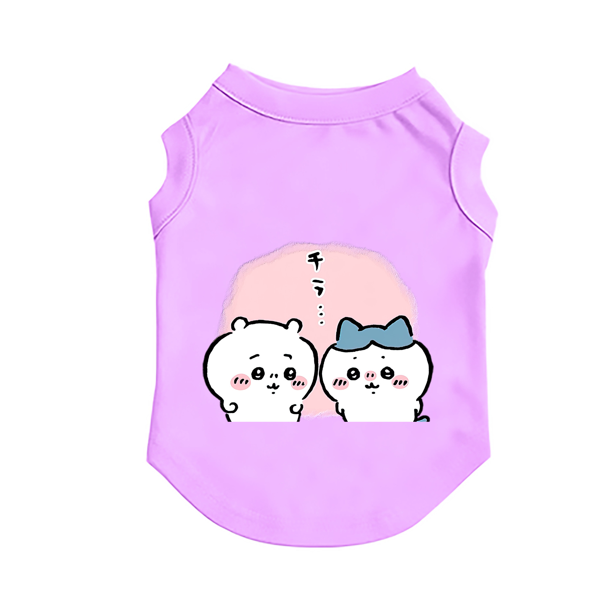 （画像用） ちいかわ ハチワレ Chii-kawa hachiware ペット用ベスト
