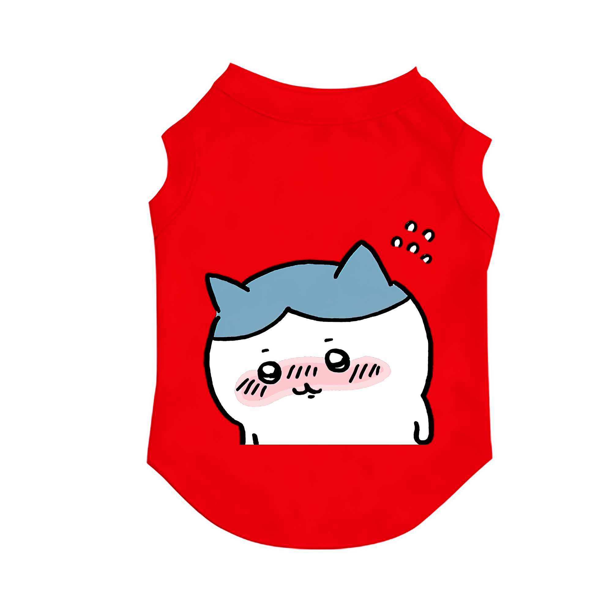 （画像用） ちいかわ ハチワレ Chii-kawa hachiware ペット用ベスト