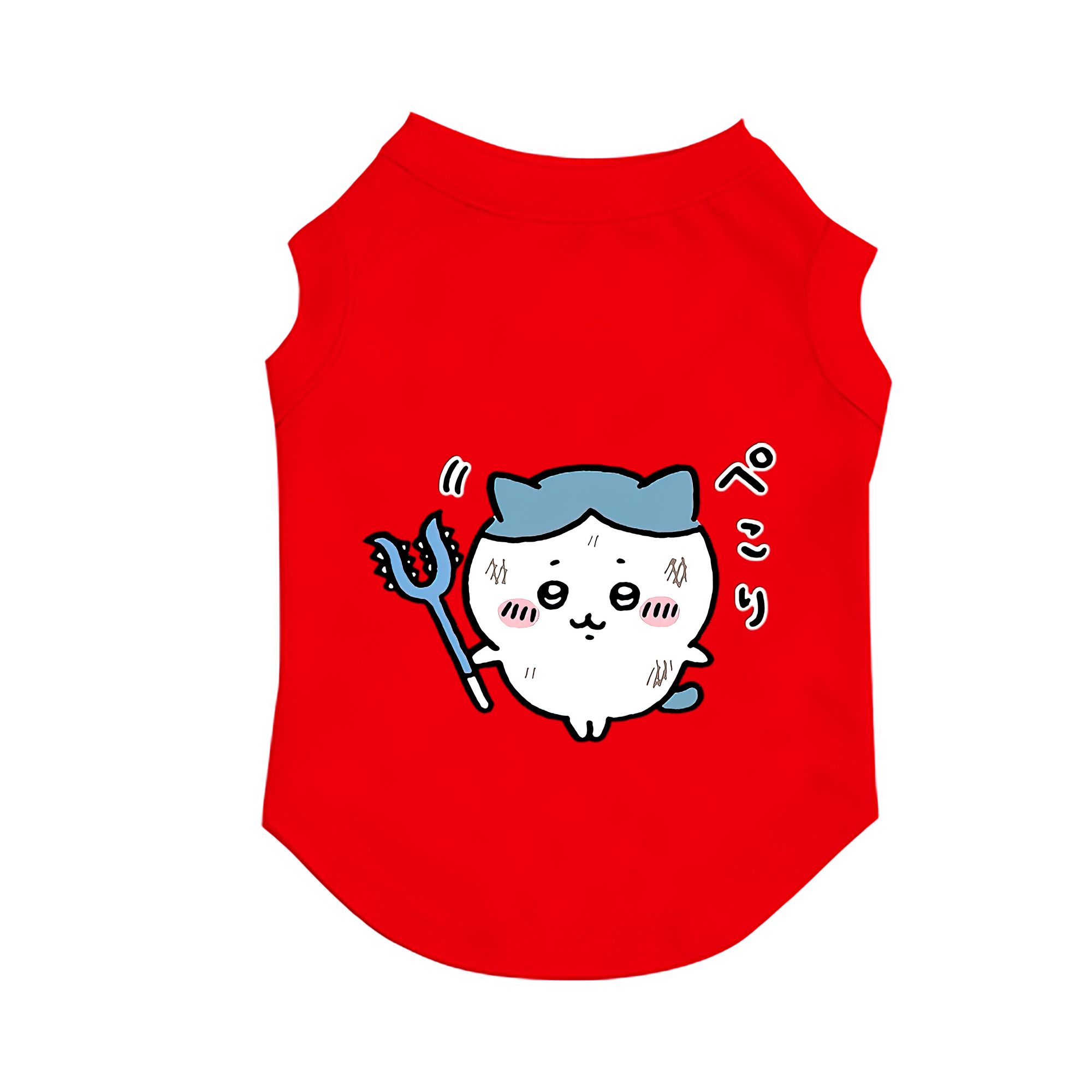 （画像用） ちいかわ ハチワレ Chii-kawa hachiware ペット用ベスト