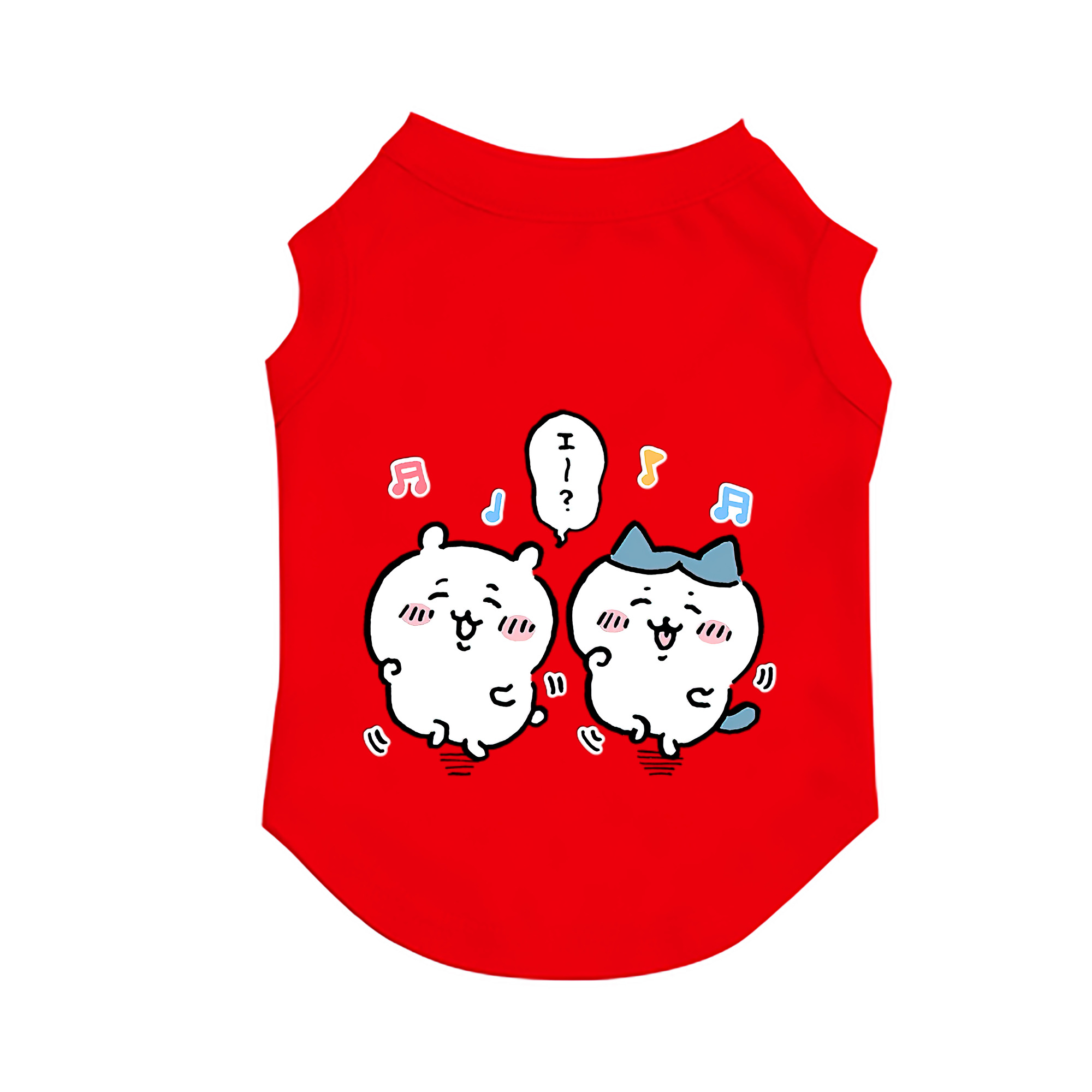 （画像用） ちいかわ ハチワレ Chii-kawa hachiware ペット用ベスト
