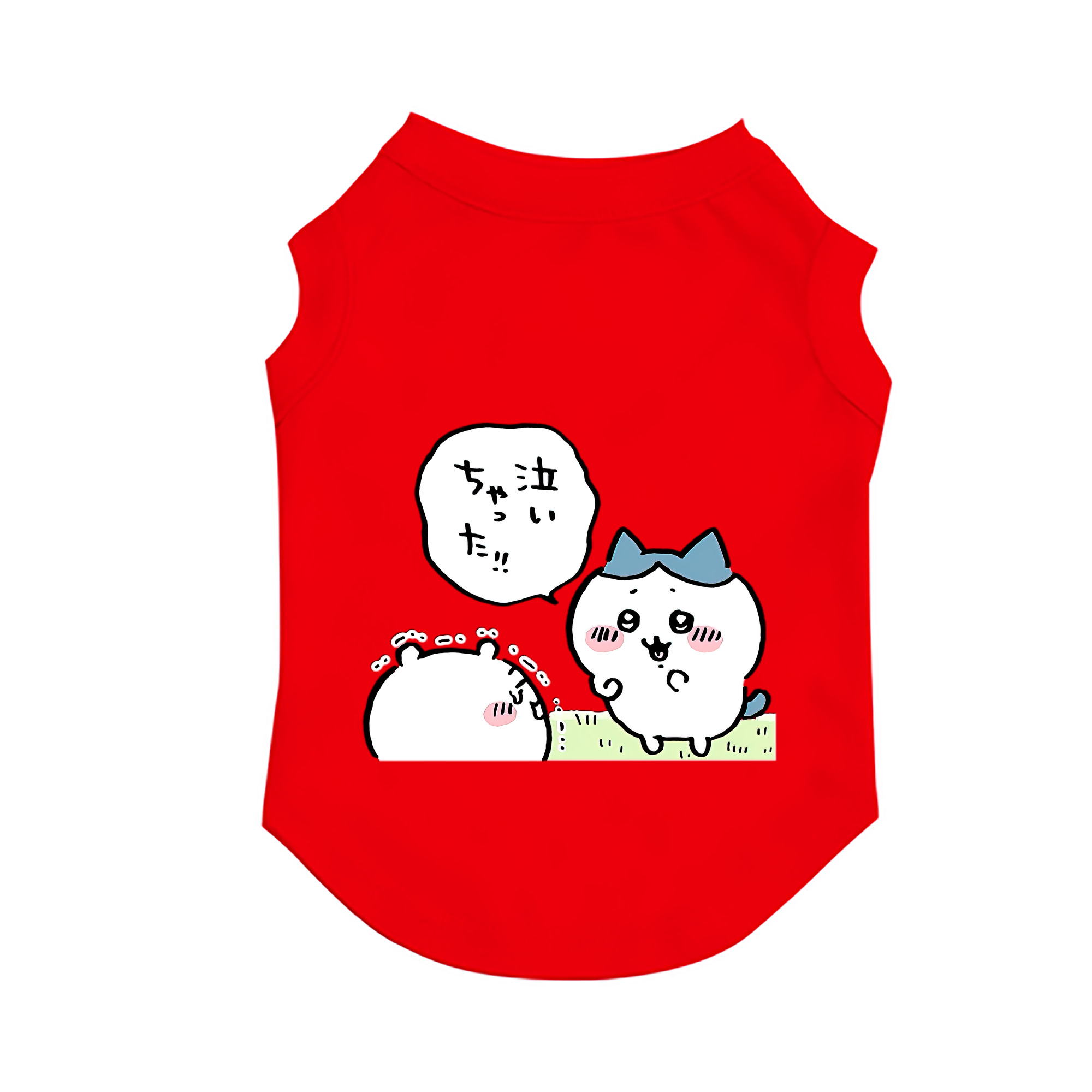 （画像用） ちいかわ ハチワレ Chii-kawa hachiware ペット用ベスト