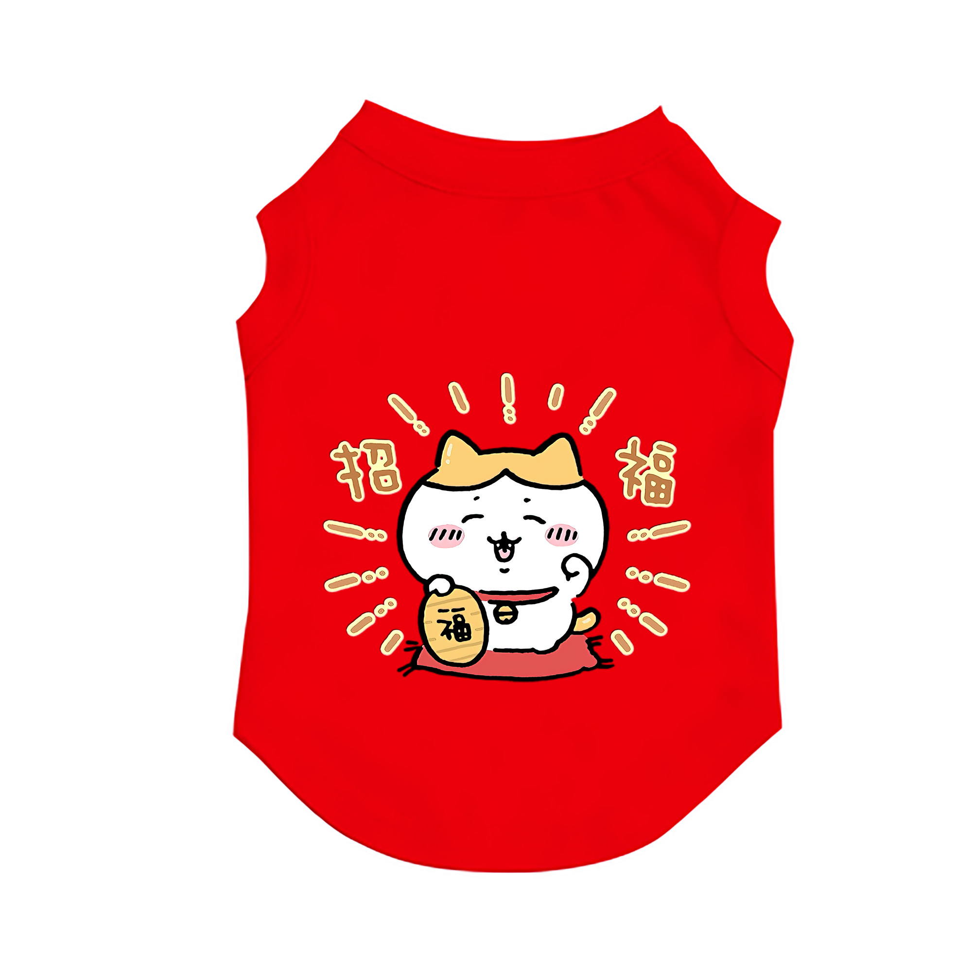 （画像用） ちいかわ ハチワレ Chii-kawa hachiware ペット用ベスト