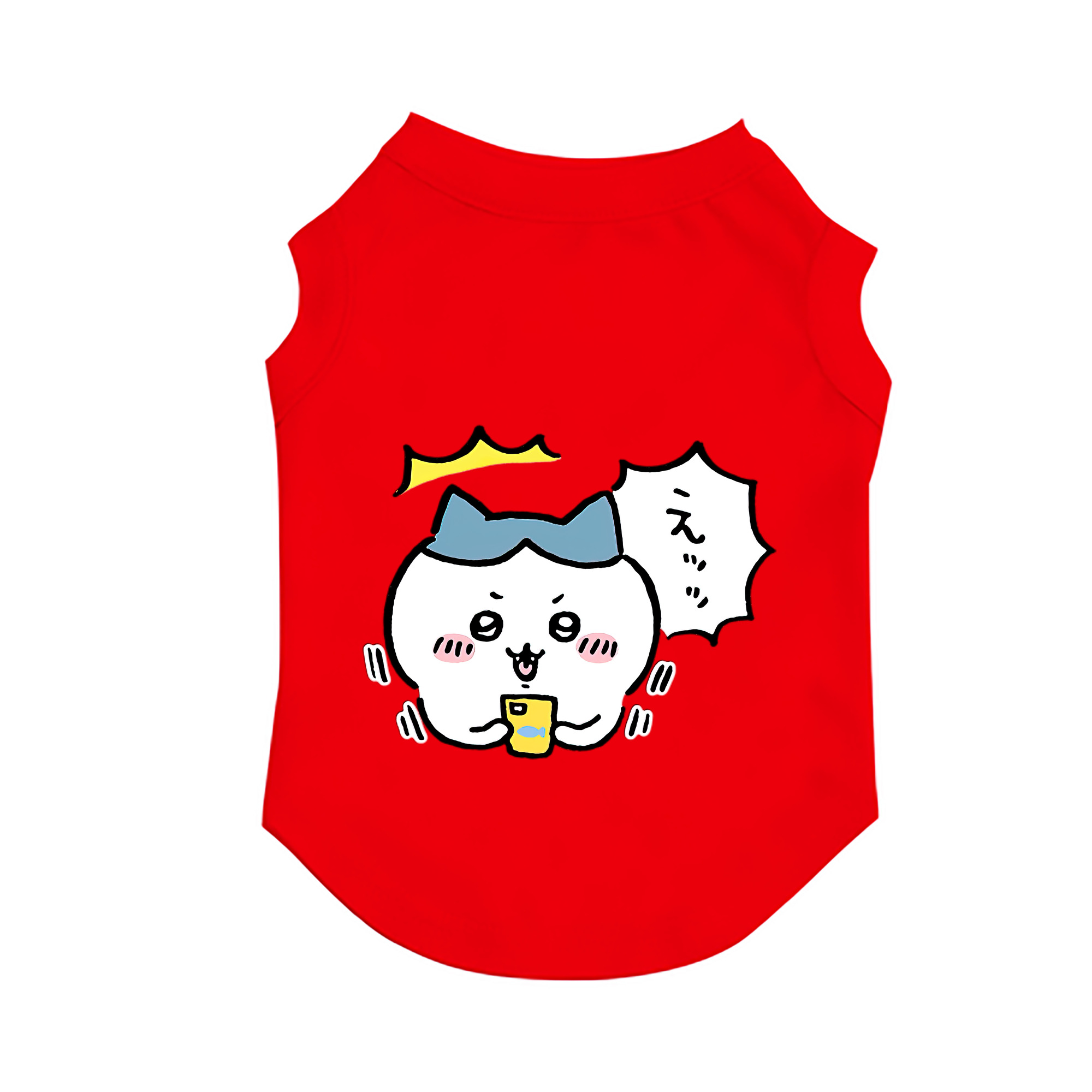 （画像用） ちいかわ ハチワレ Chii-kawa hachiware ペット用ベスト