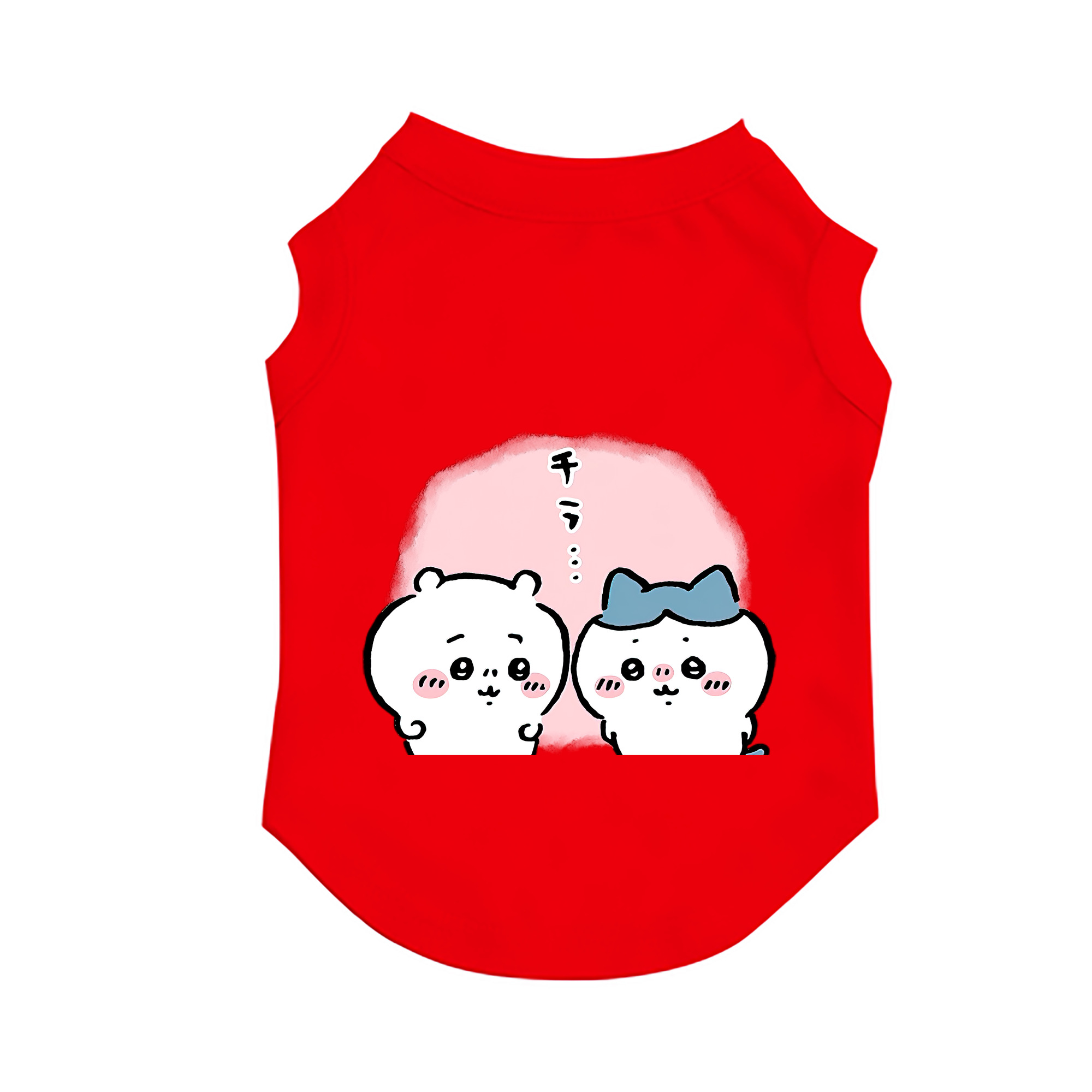 （画像用） ちいかわ ハチワレ Chii-kawa hachiware ペット用ベスト