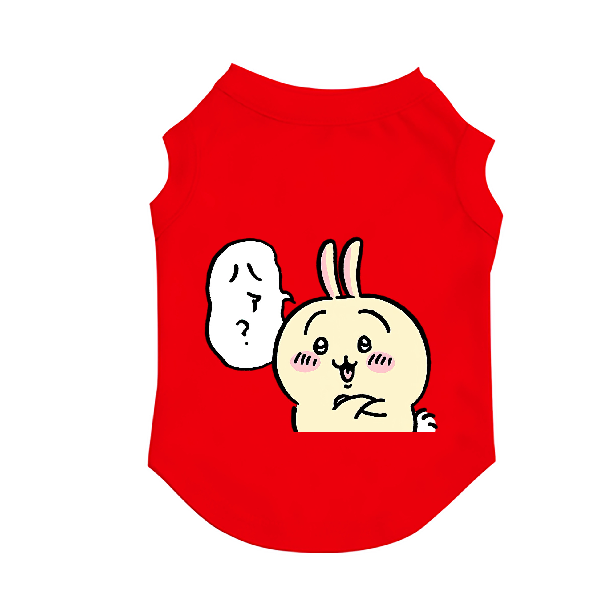 （画像用） ちいかわ うさぎ Chii-kawa usagi ペット用ベスト