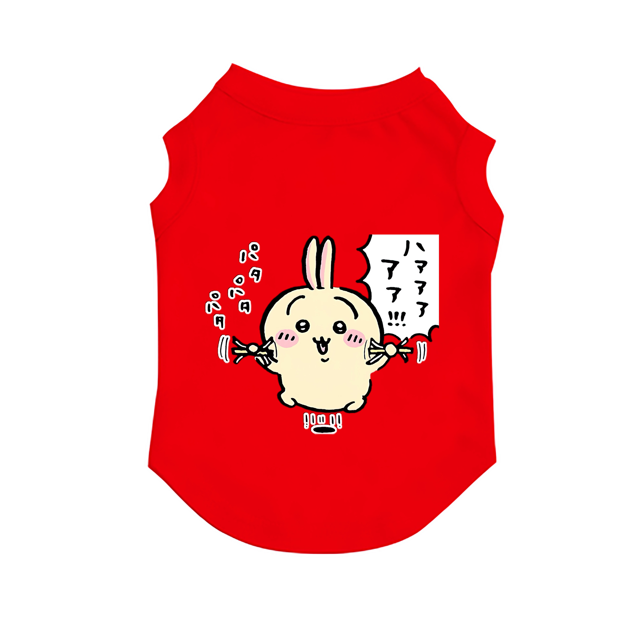 （画像用） ちいかわ うさぎ Chii-kawa usagi ペット用ベスト