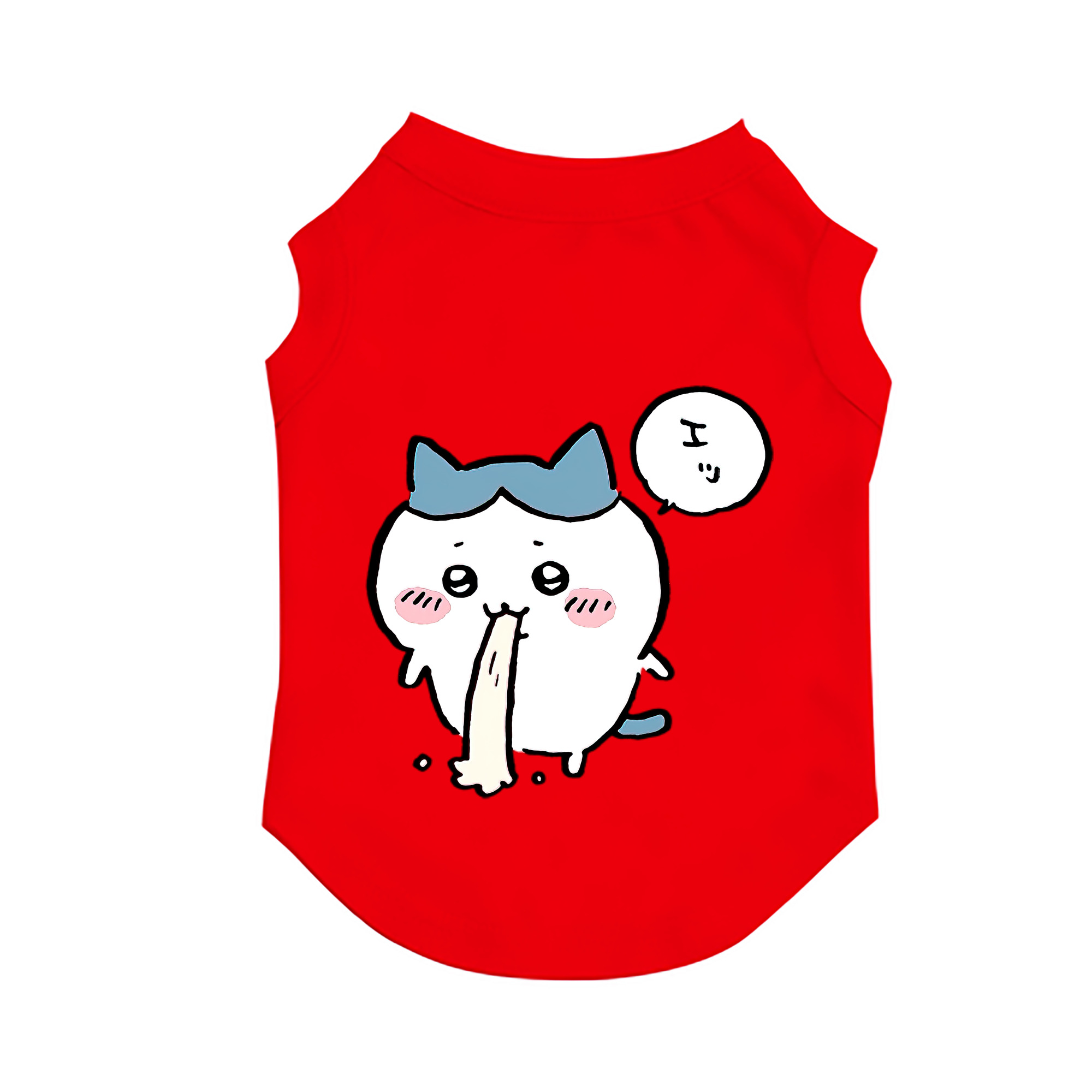 （画像用） ちいかわ ハチワレ Chii-kawa hachiware ペット用ベスト
