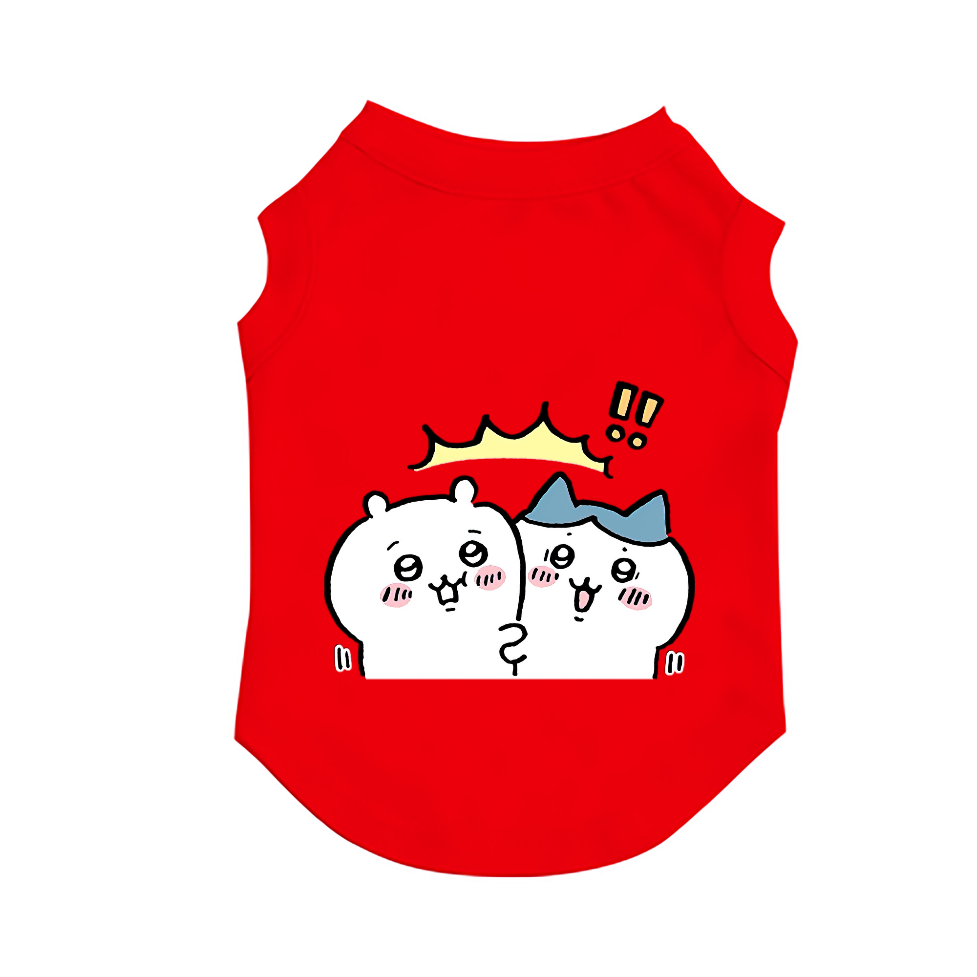 （画像用） ちいかわ ハチワレ Chii-kawa hachiware ペット用ベスト