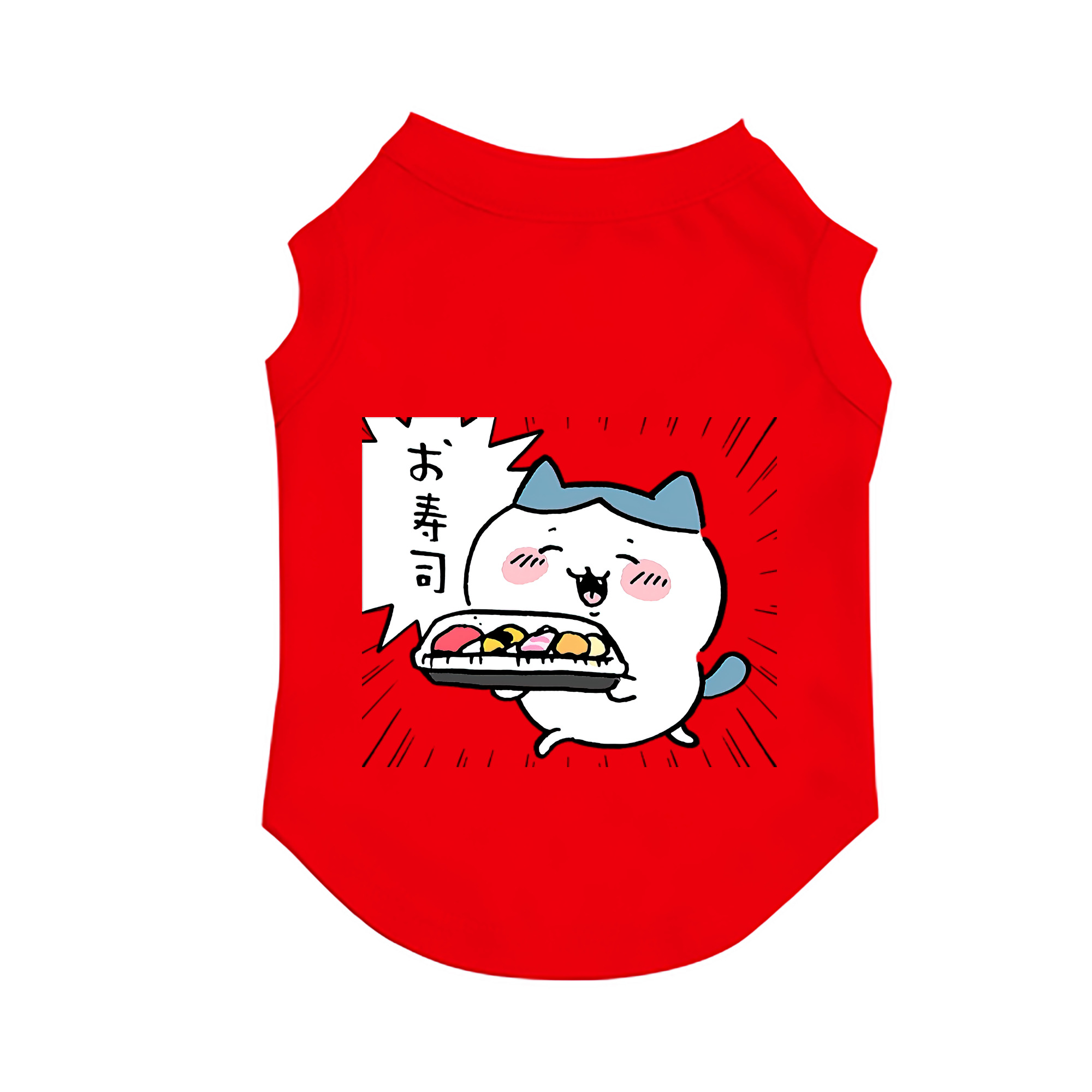 （画像用） ちいかわ ハチワレ Chii-kawa hachiware ペット用ベスト