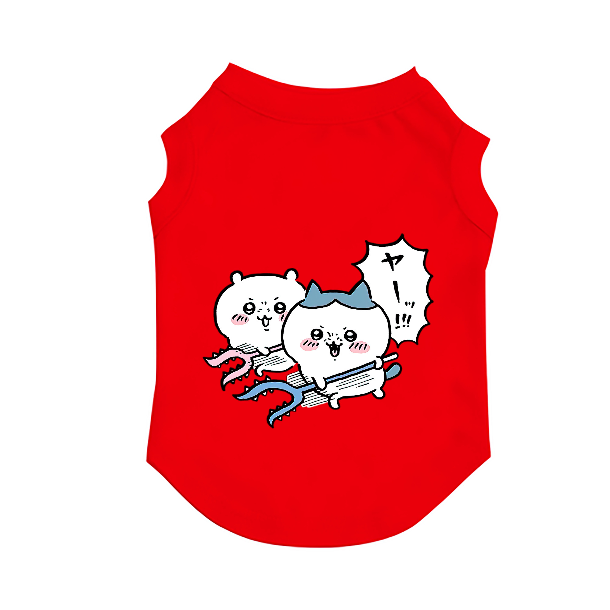 （画像用） ちいかわ ハチワレ Chii-kawa hachiware ペット用ベスト