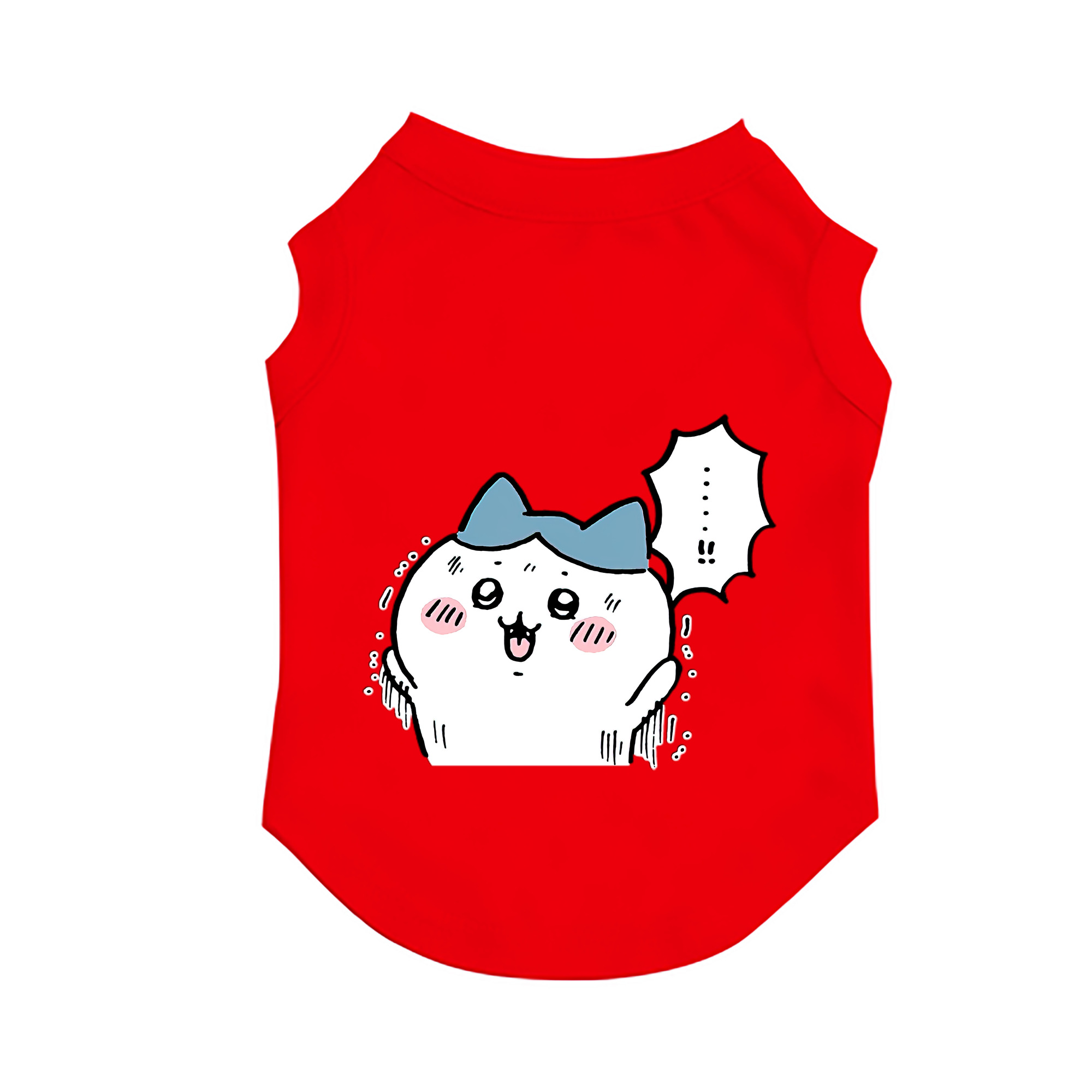 （画像用） ちいかわ ハチワレ Chii-kawa hachiware ペット用ベスト