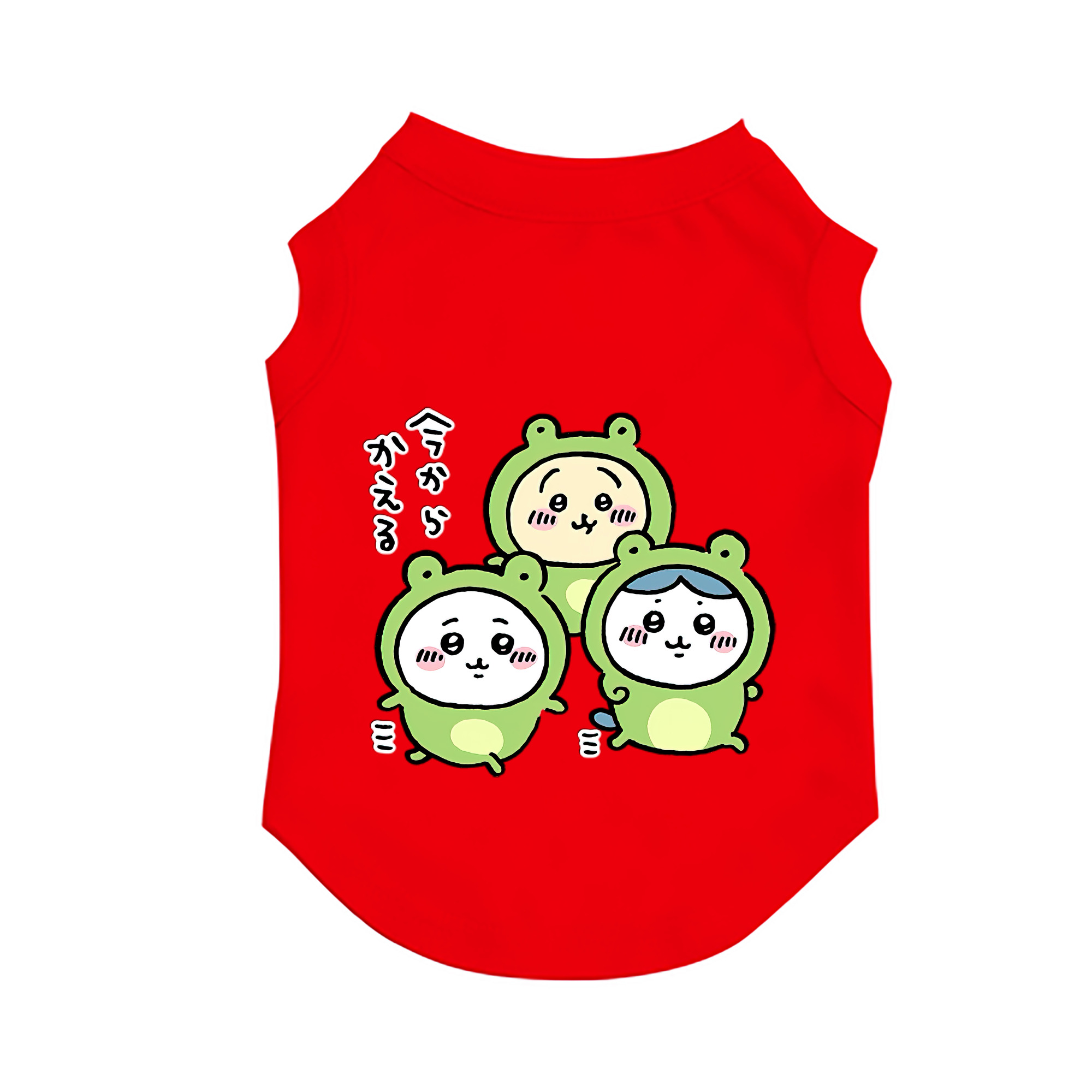 （画像用） ちいかわ ハチワレ Chii-kawa hachiware ペット用ベスト