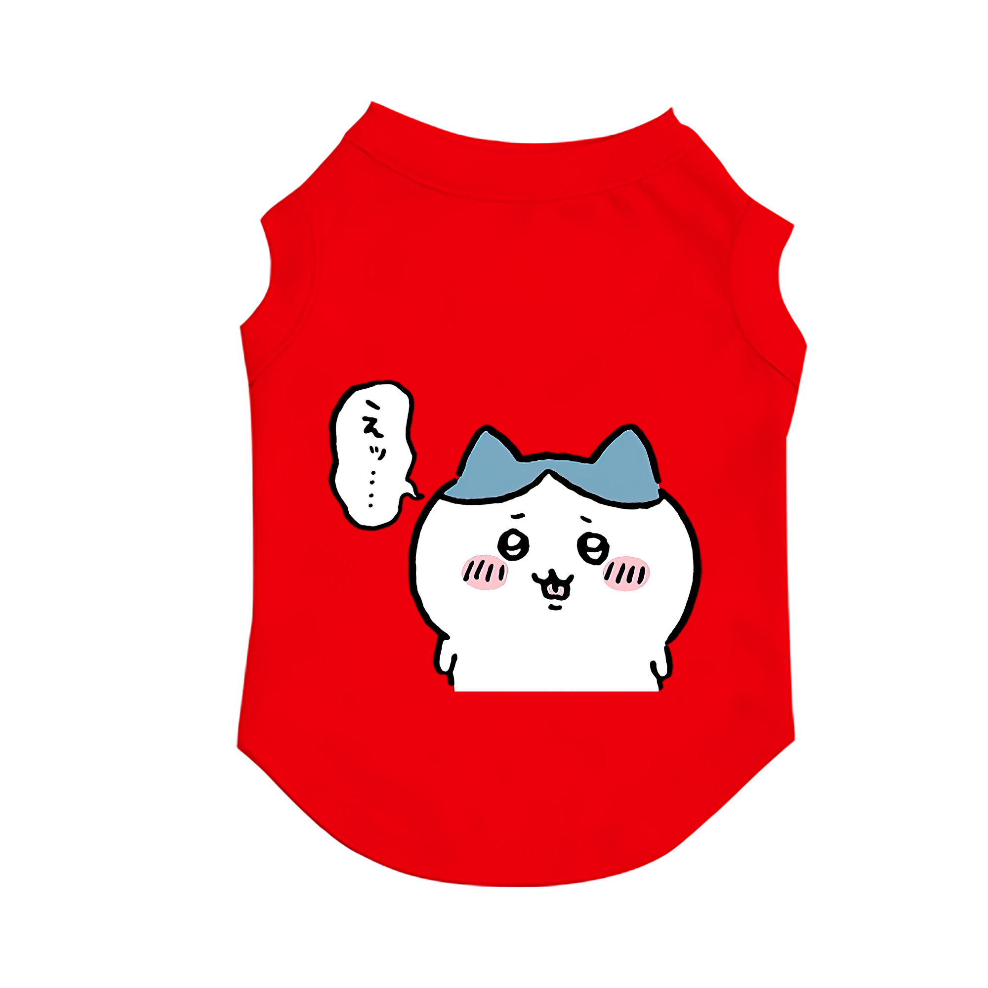 （画像用） ちいかわ ハチワレ Chii-kawa hachiware ペット用ベスト