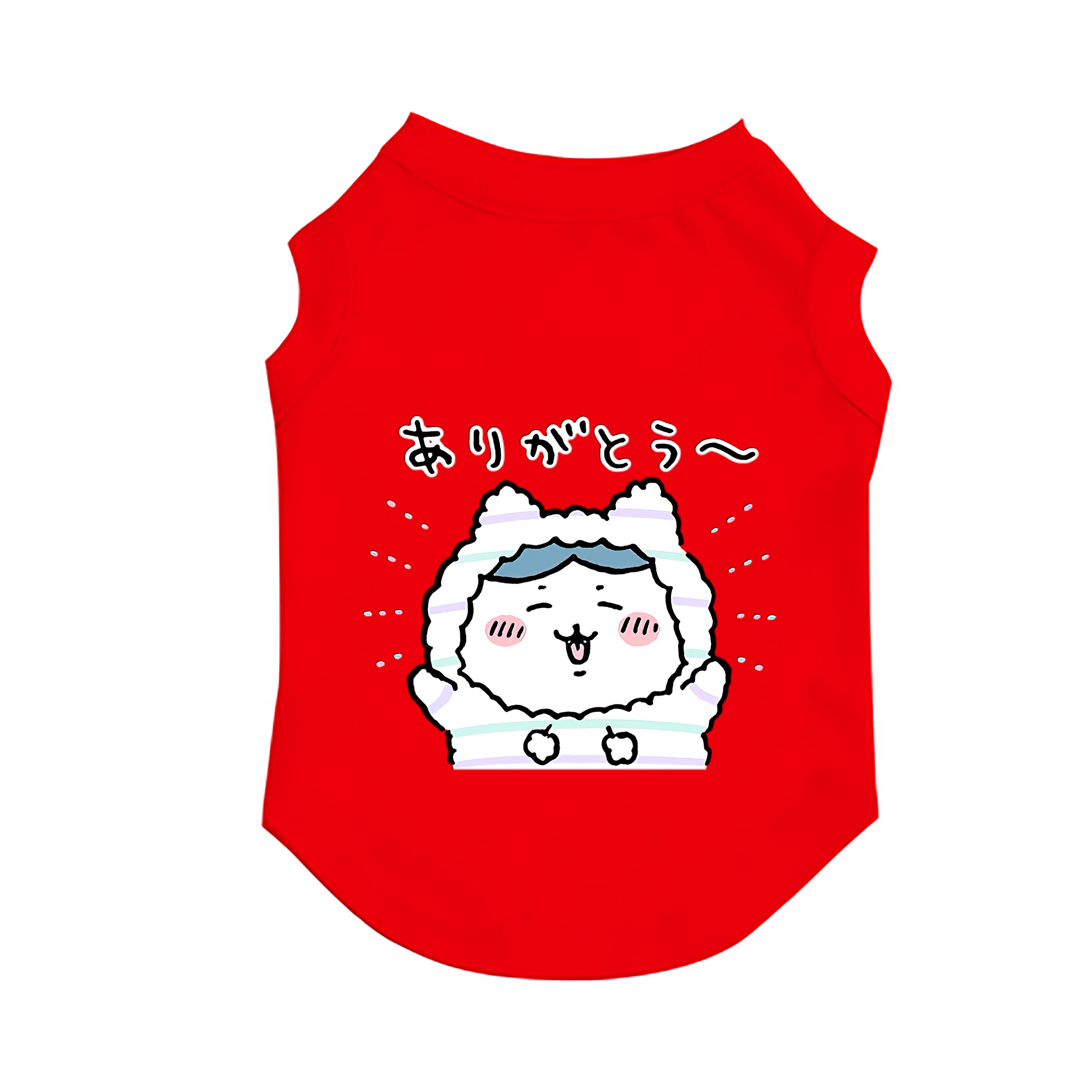 （画像用） ちいかわ ハチワレ Chii-kawa hachiware ペット用ベスト