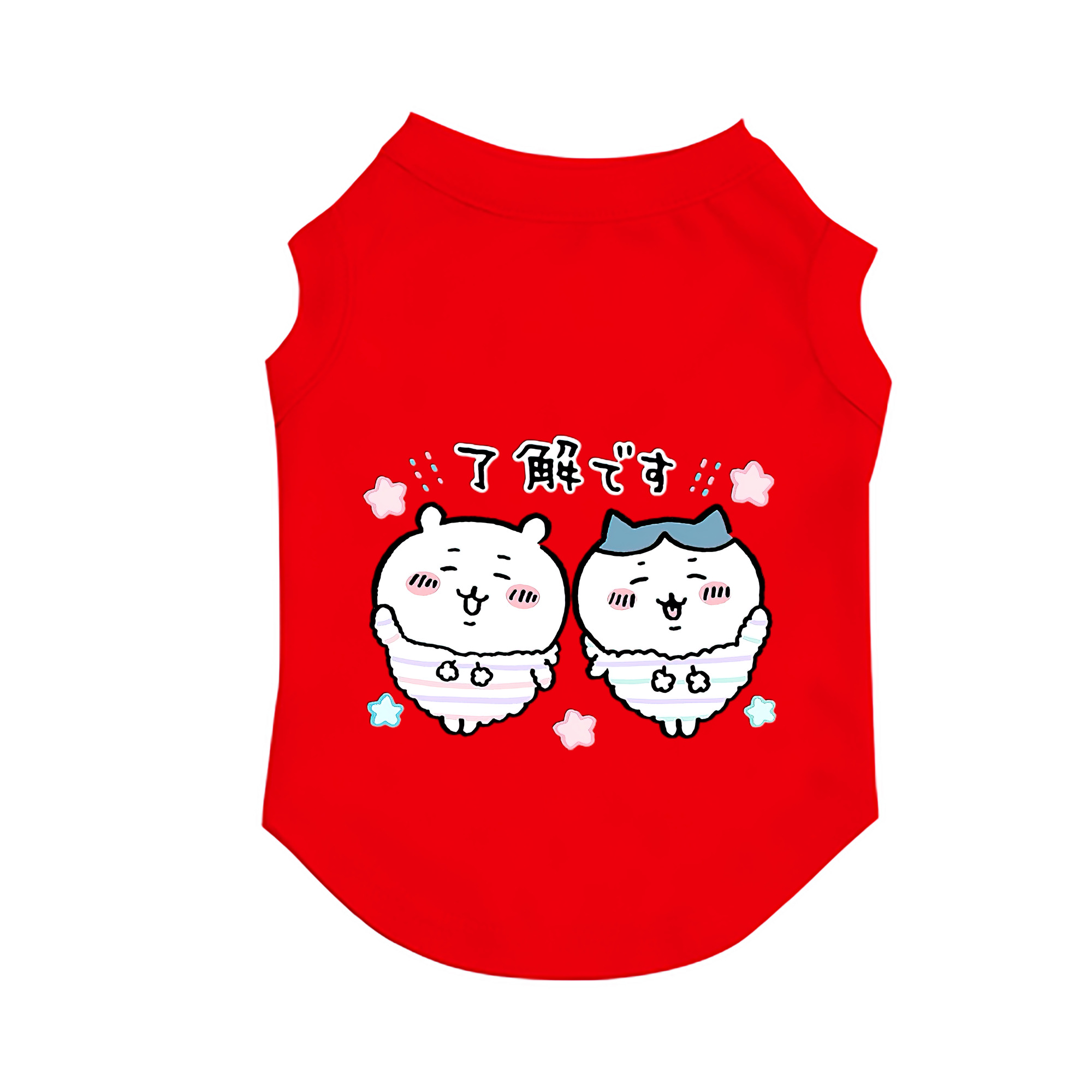 （画像用） ちいかわ ハチワレ Chii-kawa hachiware ペット用ベスト