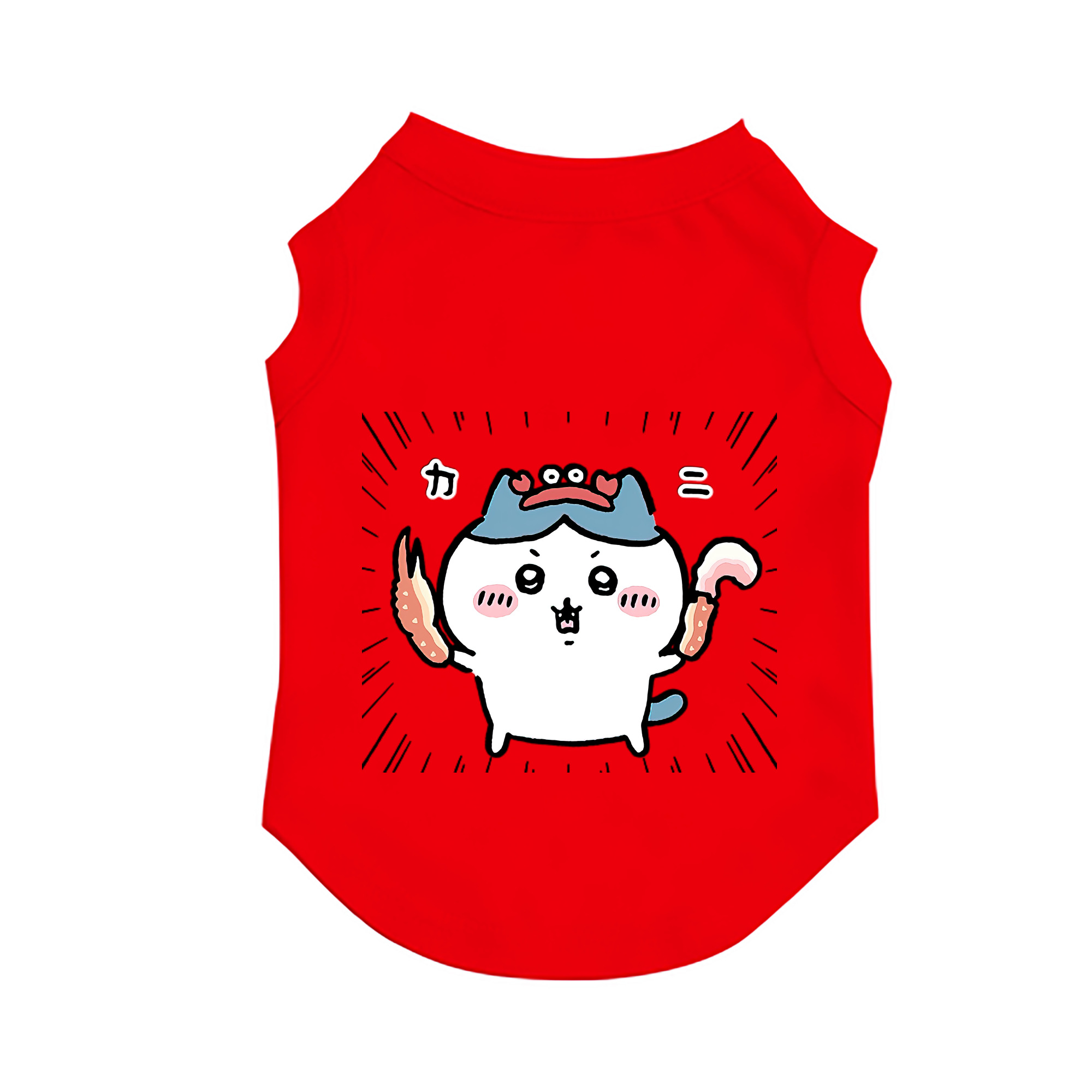 （画像用） ちいかわ ハチワレ Chii-kawa hachiware ペット用ベスト