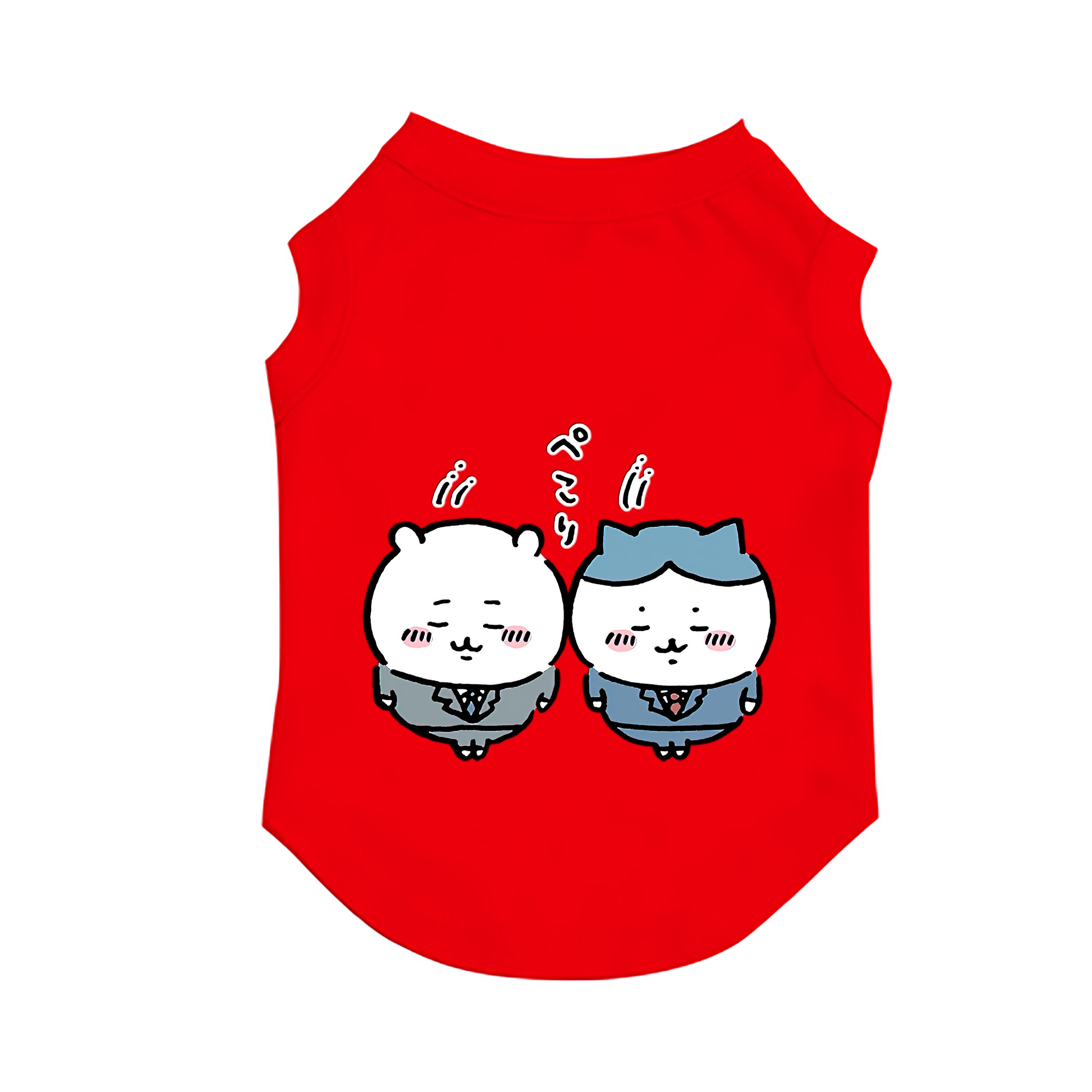（画像用） ちいかわ ハチワレ Chii-kawa hachiware ペット用ベスト