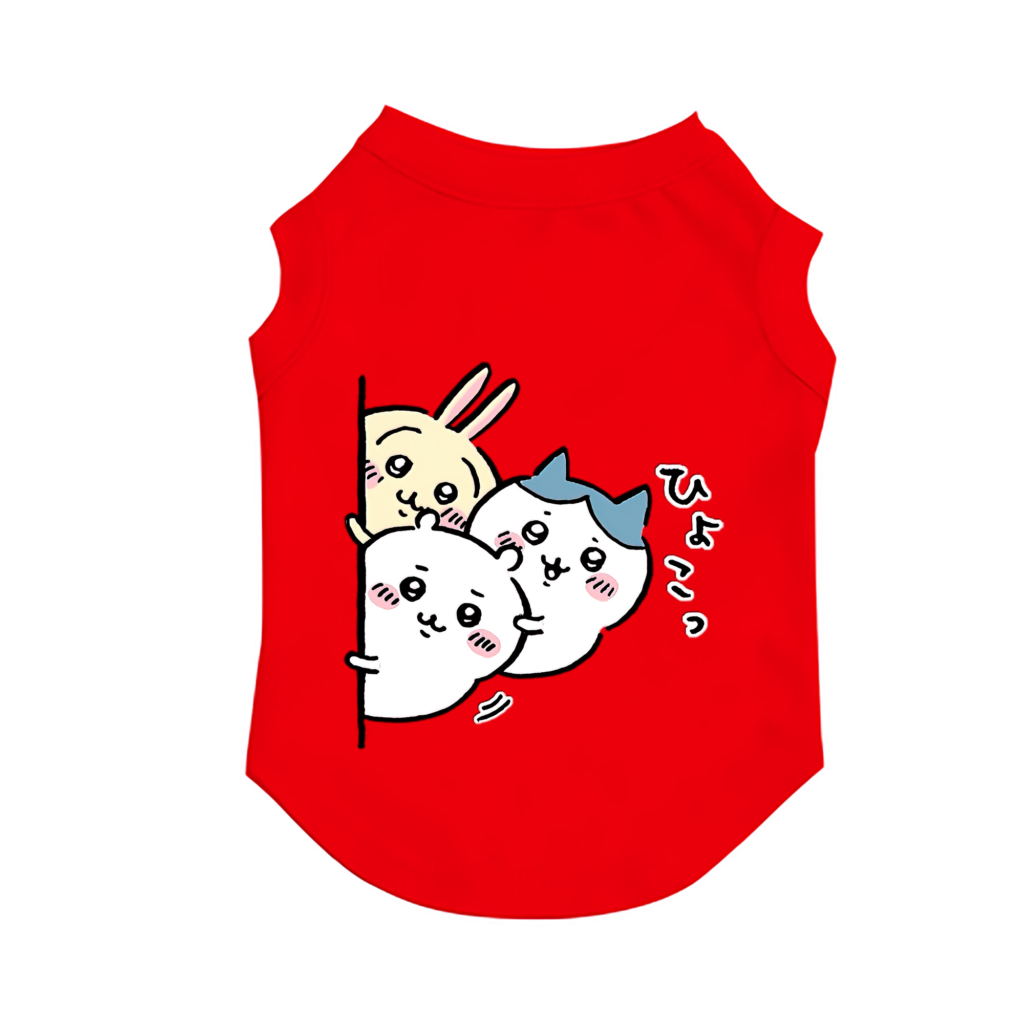 （画像用） ちいかわ うさぎ Chii-kawa usagi ペット用ベスト