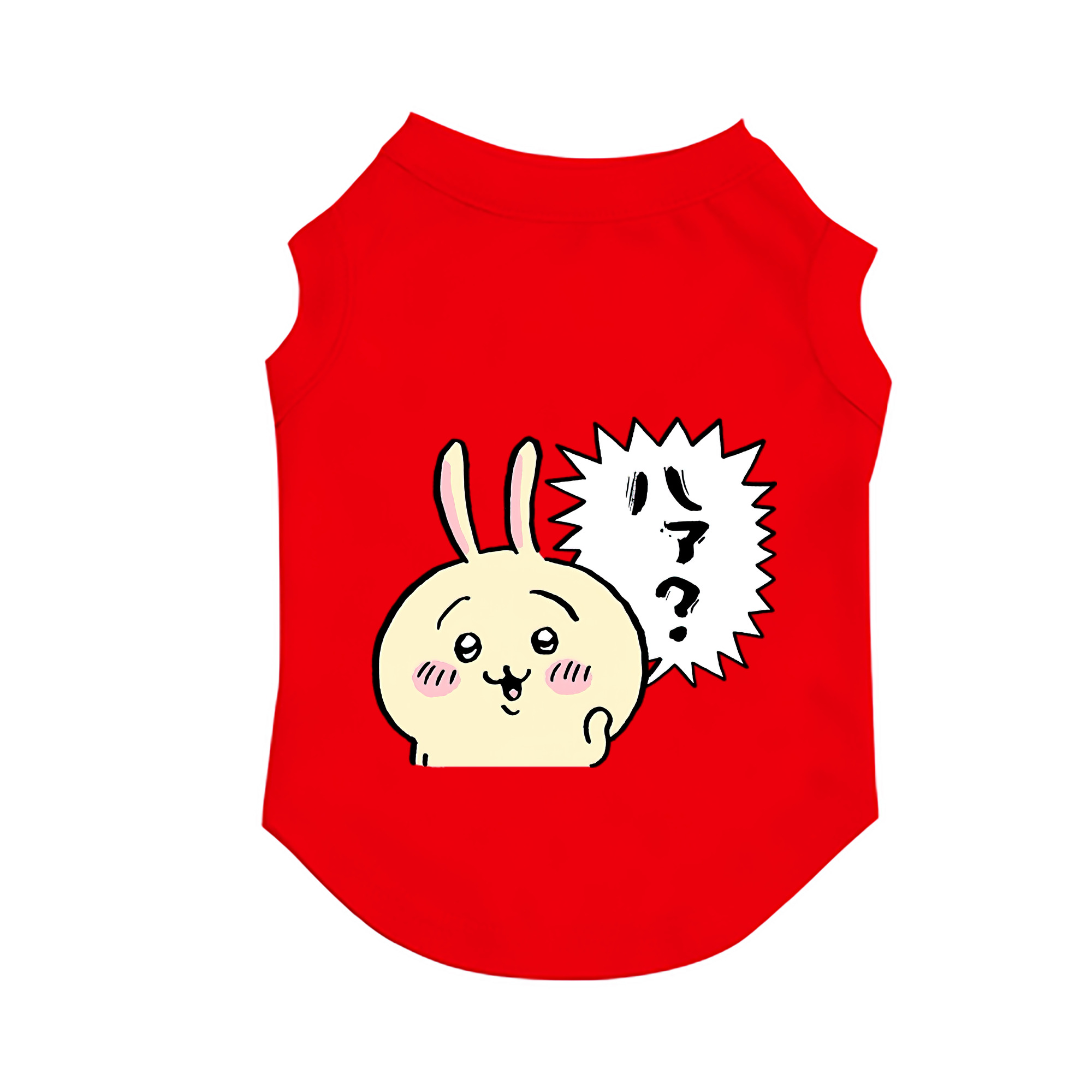 （画像用） ちいかわ うさぎ Chii-kawa usagi ペット用ベスト