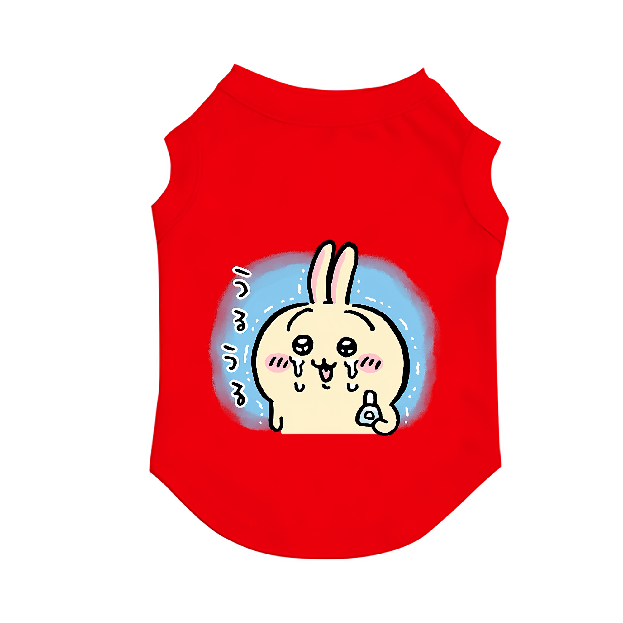 （画像用） ちいかわ うさぎ Chii-kawa usagi ペット用ベスト