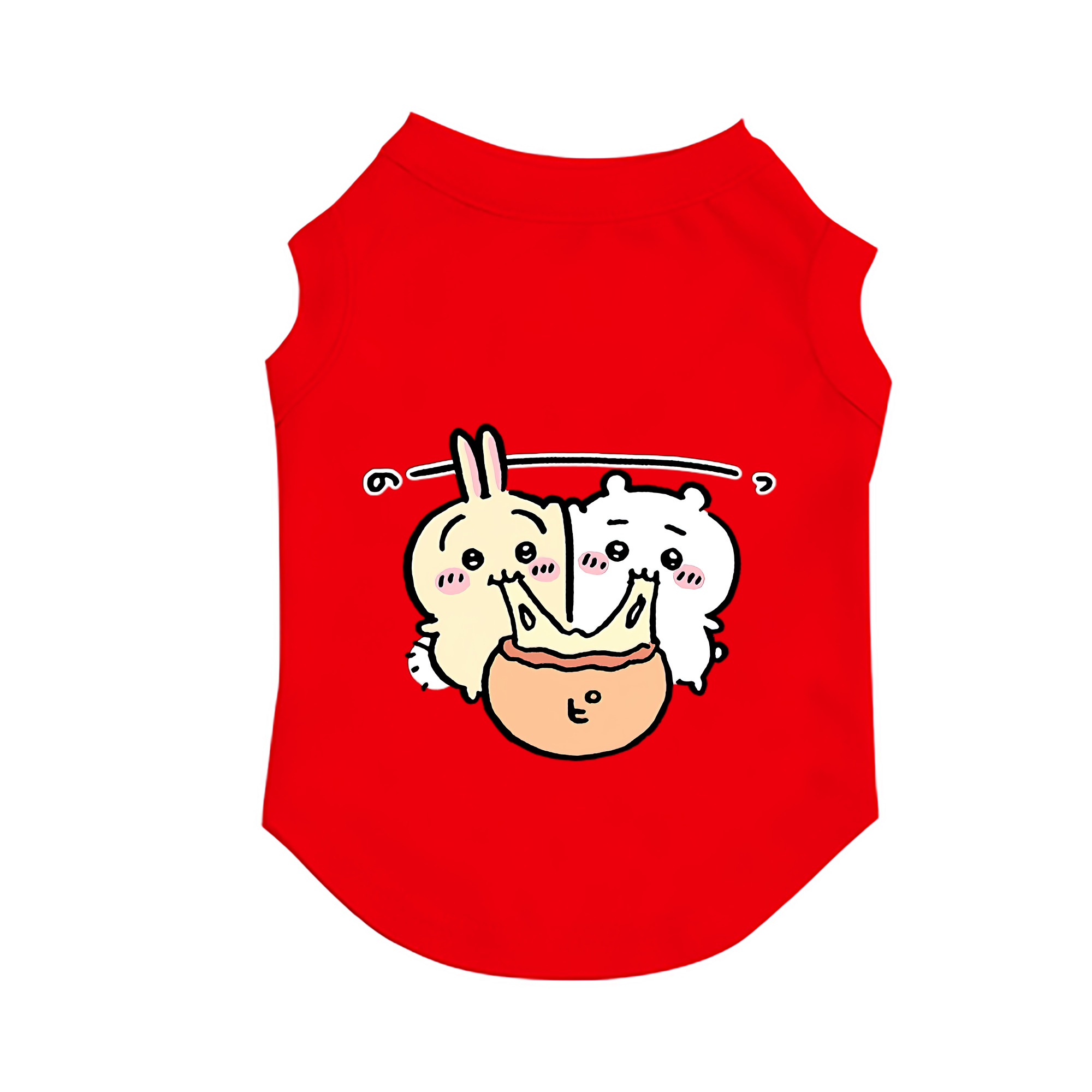 （画像用） ちいかわ うさぎ Chii-kawa usagi ペット用ベスト