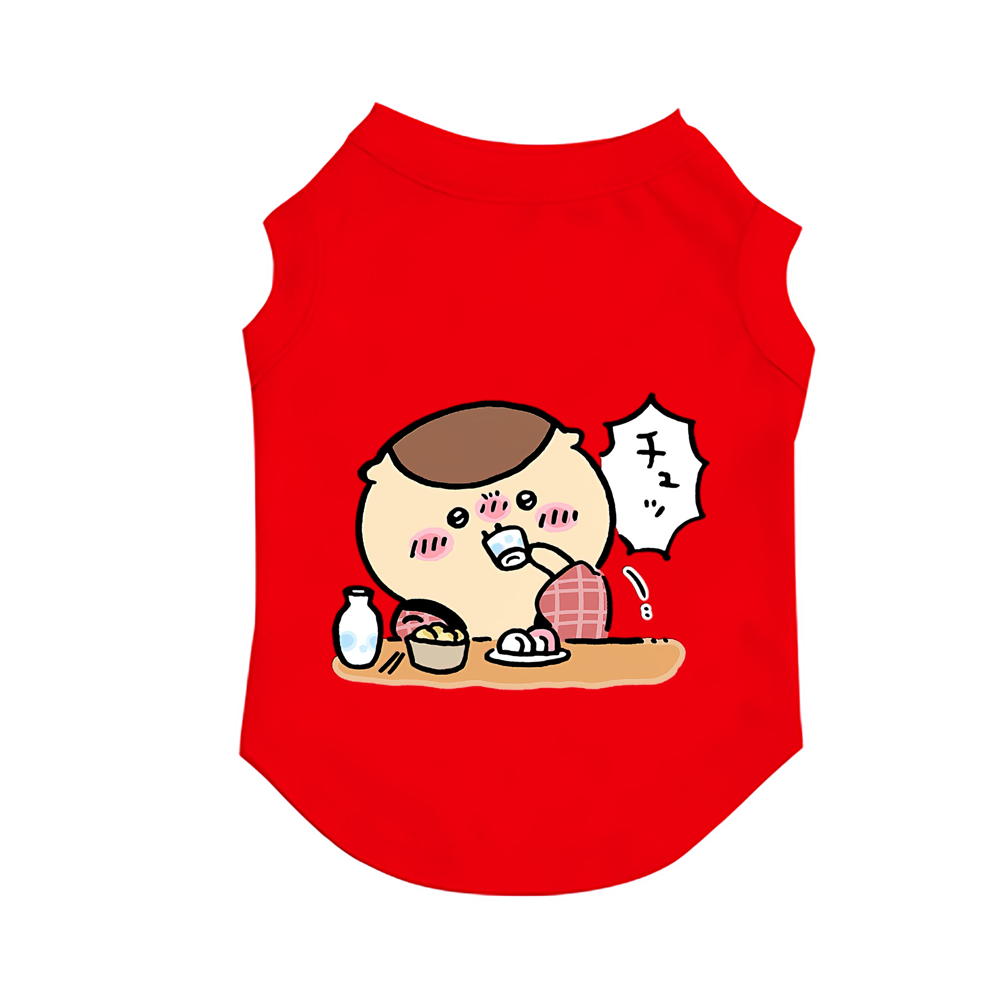 （画像用） ちいかわ くりまんじゅう Chii-kawa kuri manjū ペット用ベスト