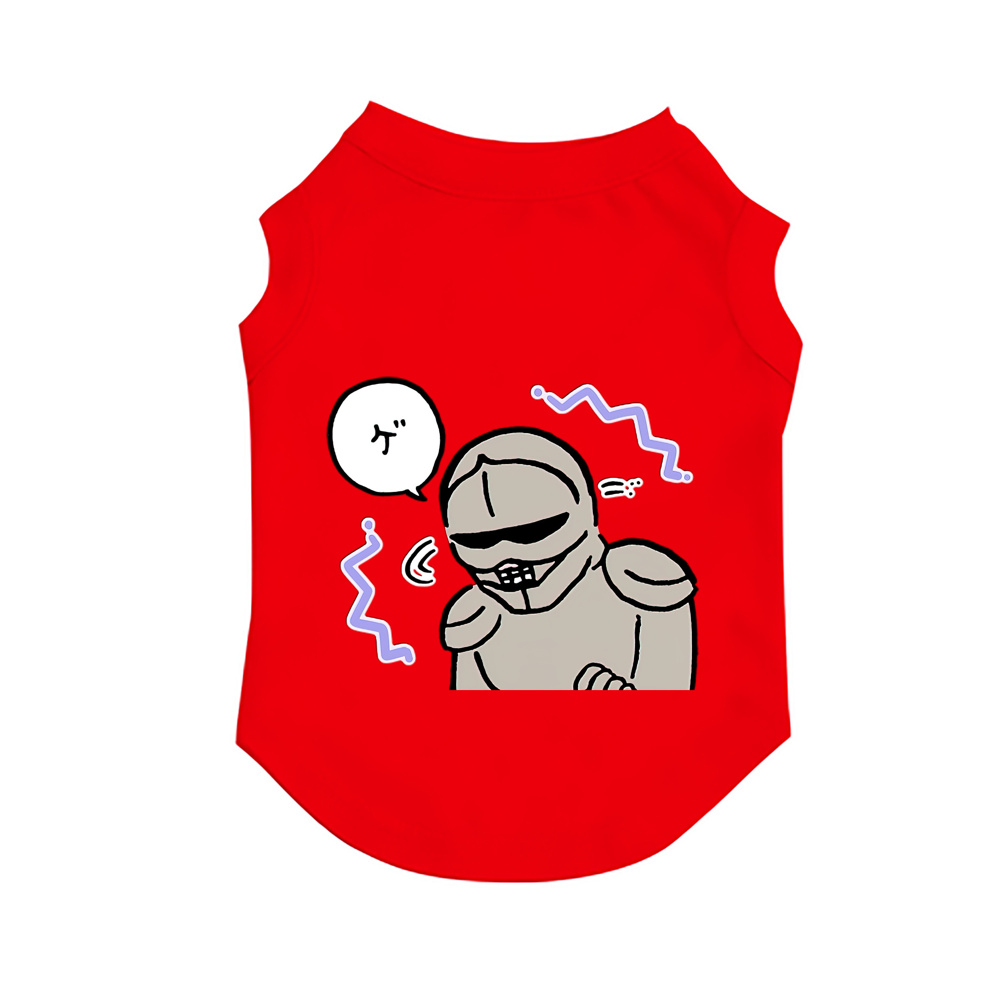 （画像用） ちいかわ 労働の鎧さん Chii-kawa Mr. Armor of Labor ペット用ベスト