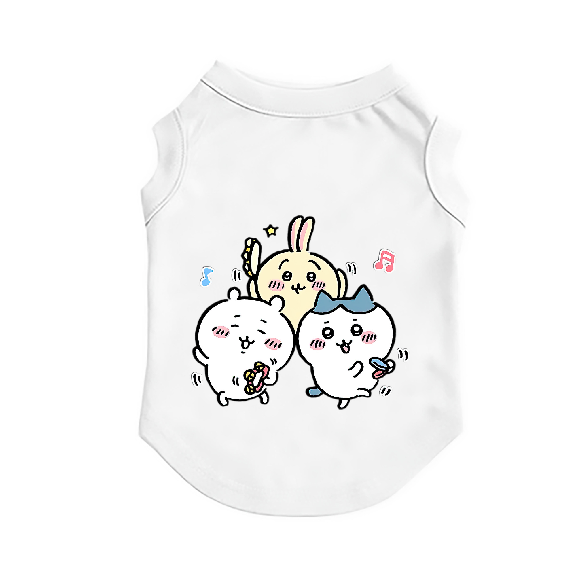 （画像用） ちいかわ ハチワレ Chii-kawa hachiware ペット用ベスト