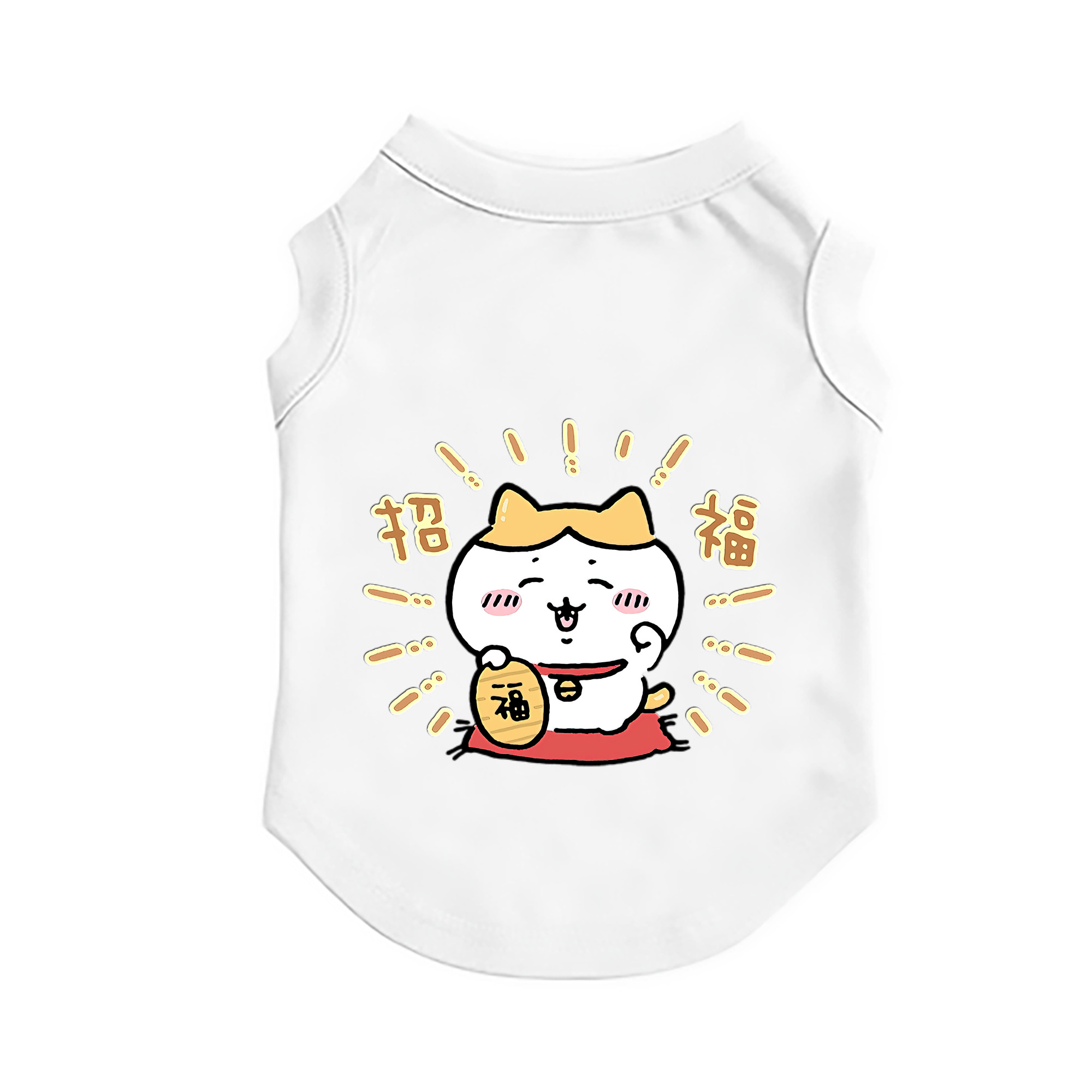 （画像用） ちいかわ ハチワレ Chii-kawa hachiware ペット用ベスト