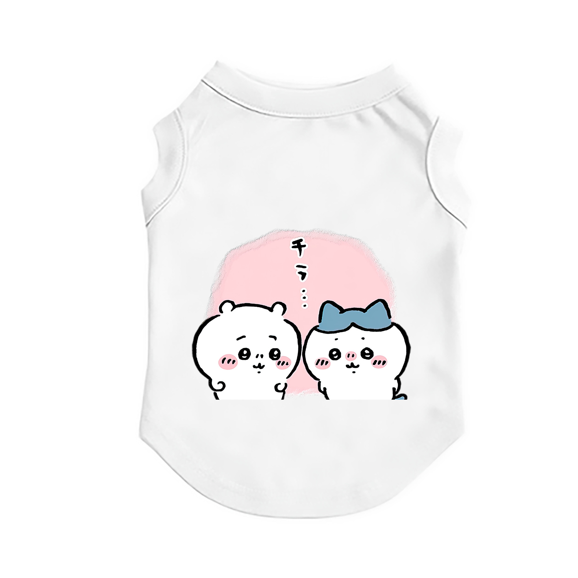 （画像用） ちいかわ ハチワレ Chii-kawa hachiware ペット用ベスト