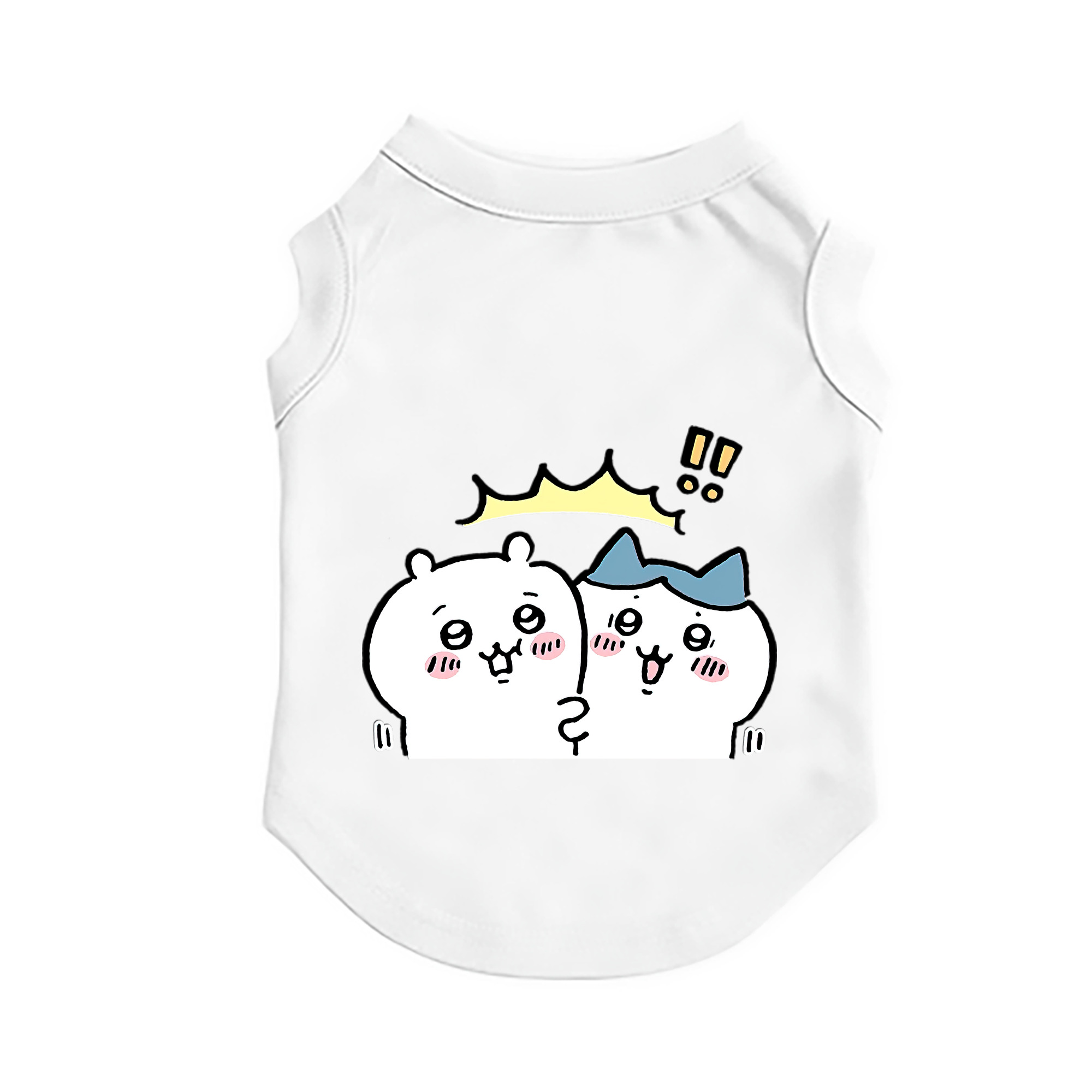 （画像用） ちいかわ ハチワレ Chii-kawa hachiware ペット用ベスト