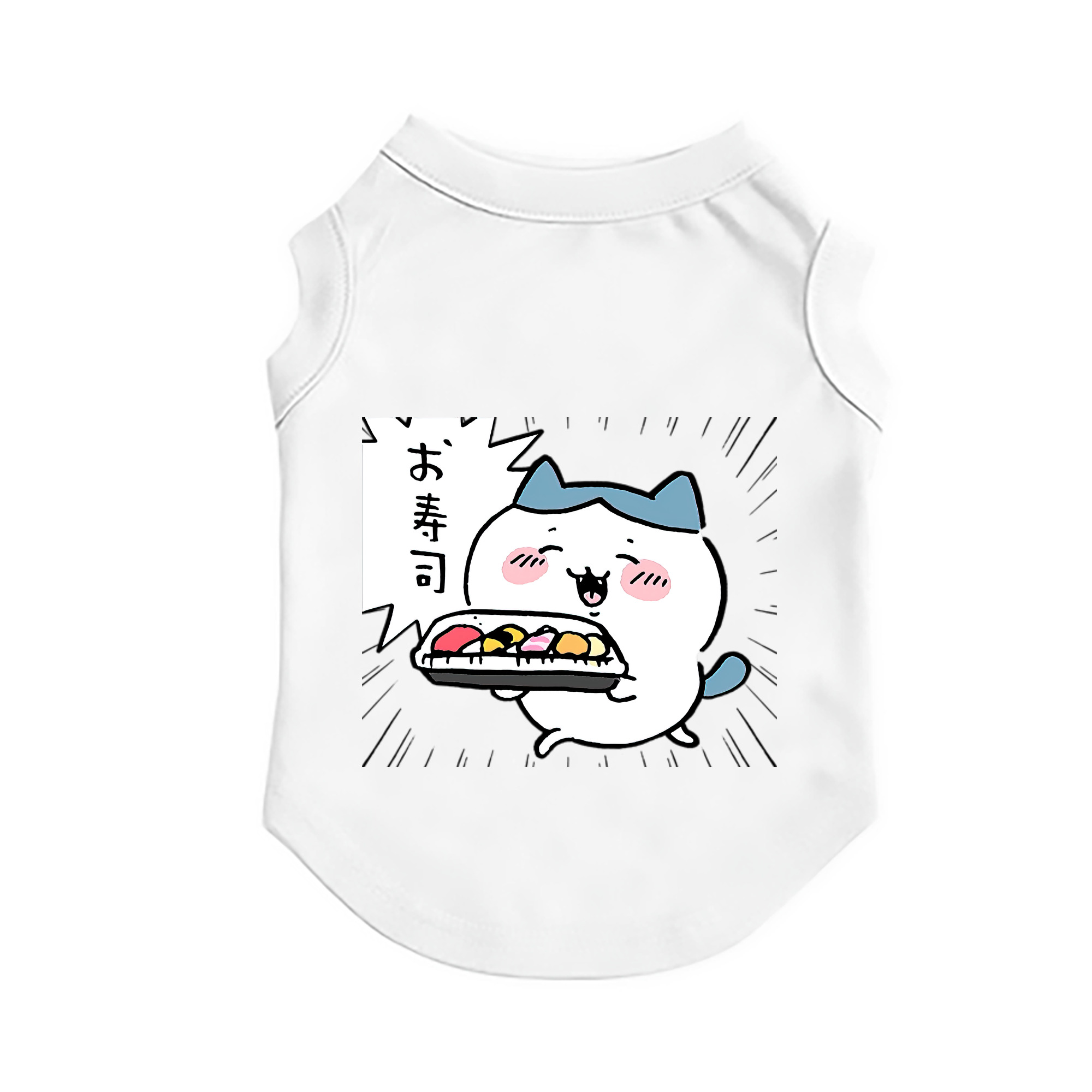 （画像用） ちいかわ ハチワレ Chii-kawa hachiware ペット用ベスト
