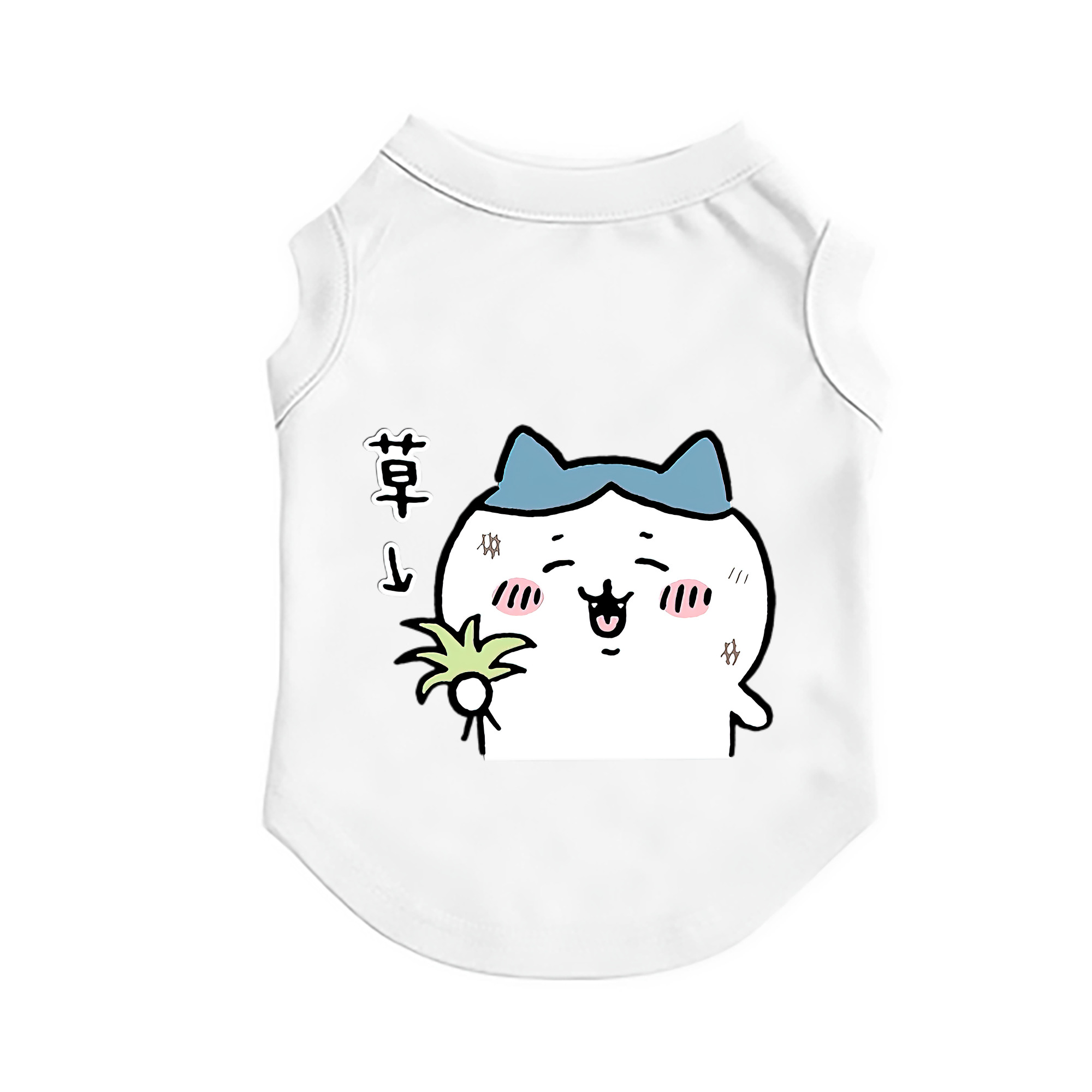 （画像用） ちいかわ ハチワレ Chii-kawa hachiware ペット用ベスト