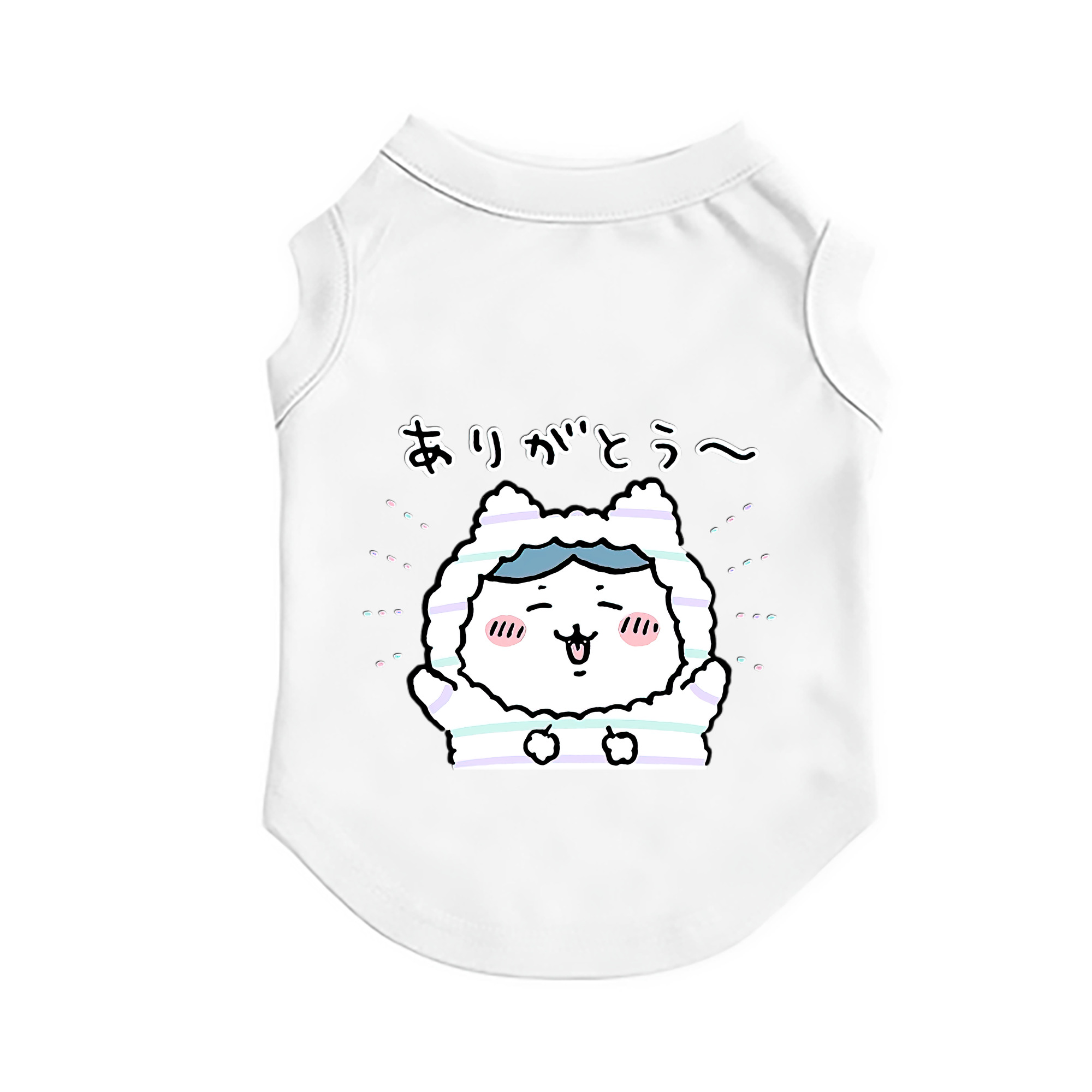 （画像用） ちいかわ ハチワレ Chii-kawa hachiware ペット用ベスト