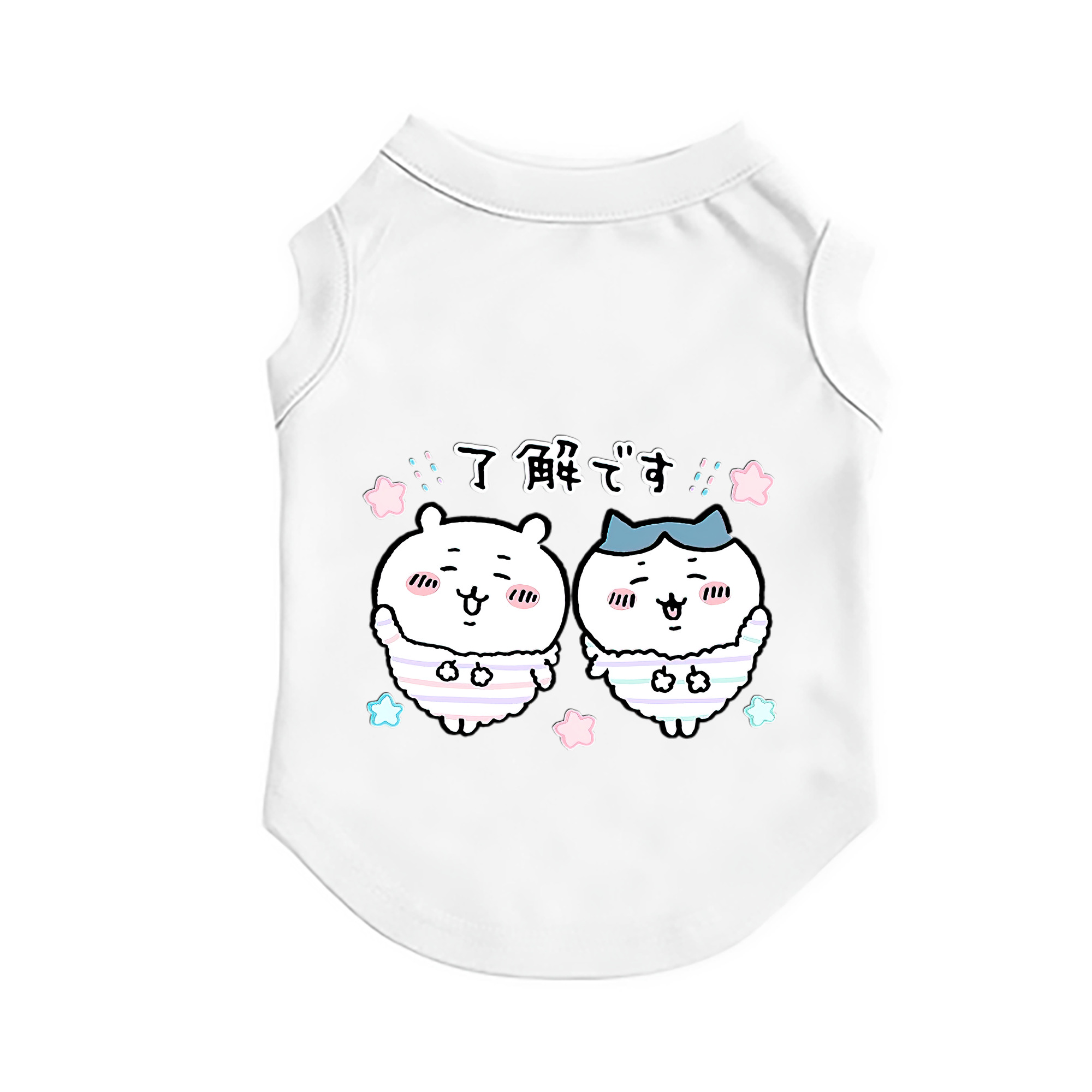 （画像用） ちいかわ ハチワレ Chii-kawa hachiware ペット用ベスト