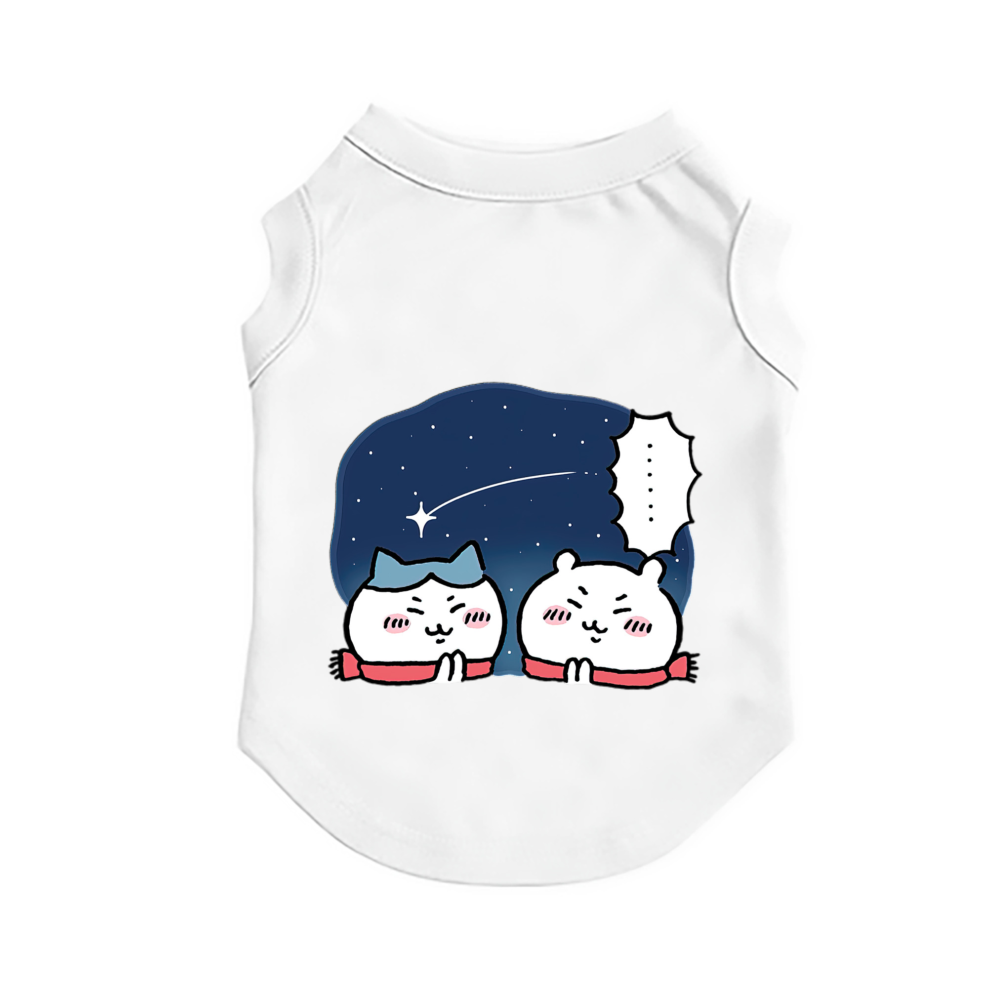 （画像用） ちいかわ ハチワレ Chii-kawa hachiware ペット用ベスト